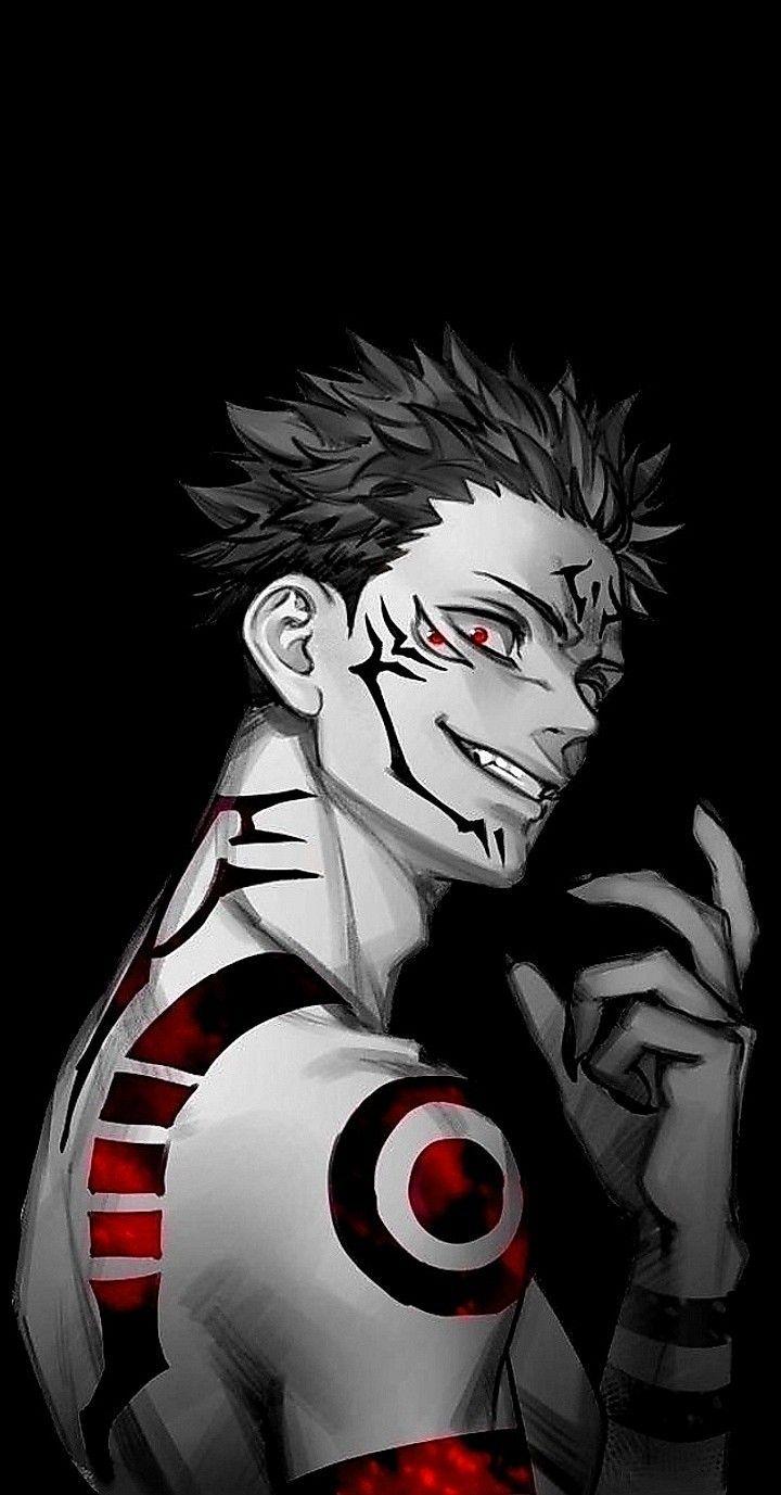 720x1377 Sukuna Wallpaper