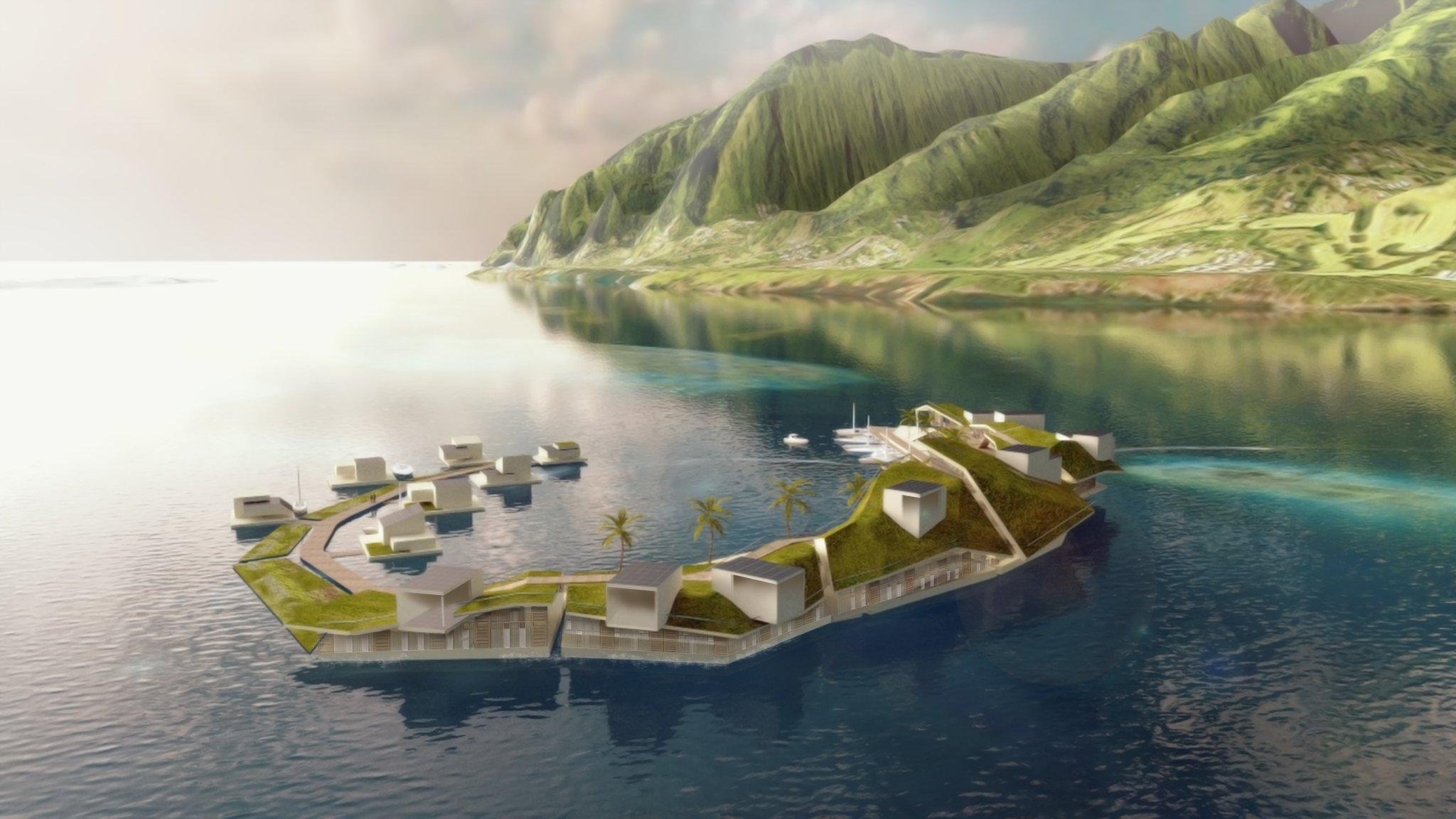 2048x1152 Floating Cities, No Longer Science Fiction, Begin to Take Shape