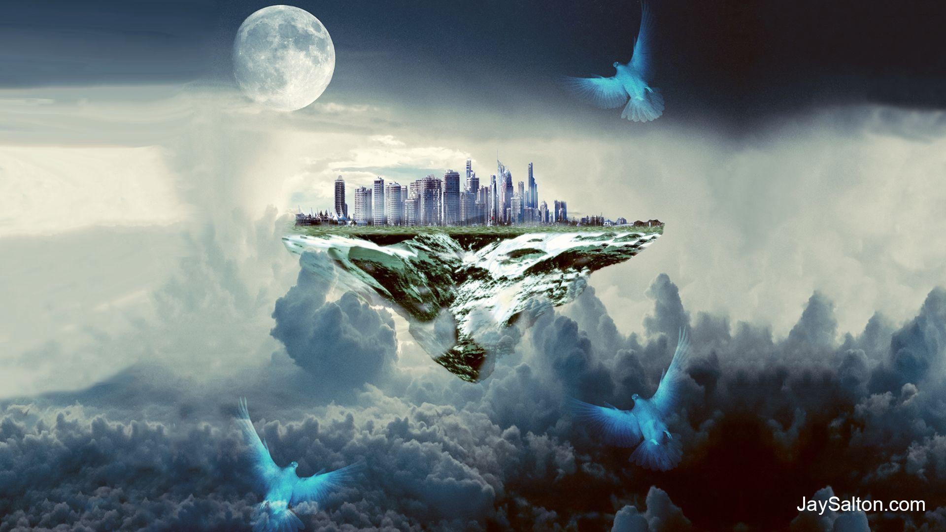 1920x1080 Tomorrowland. Free desktop wallpaper, Skyscape, Wallpaper