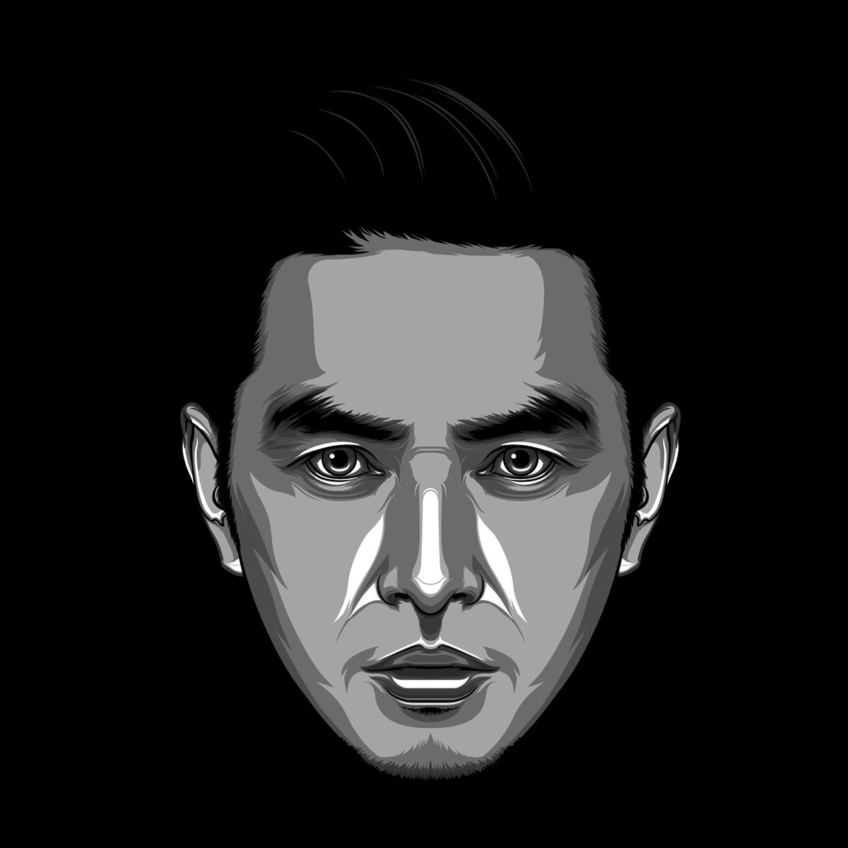 1200x1200 Band Portrait Illustrations