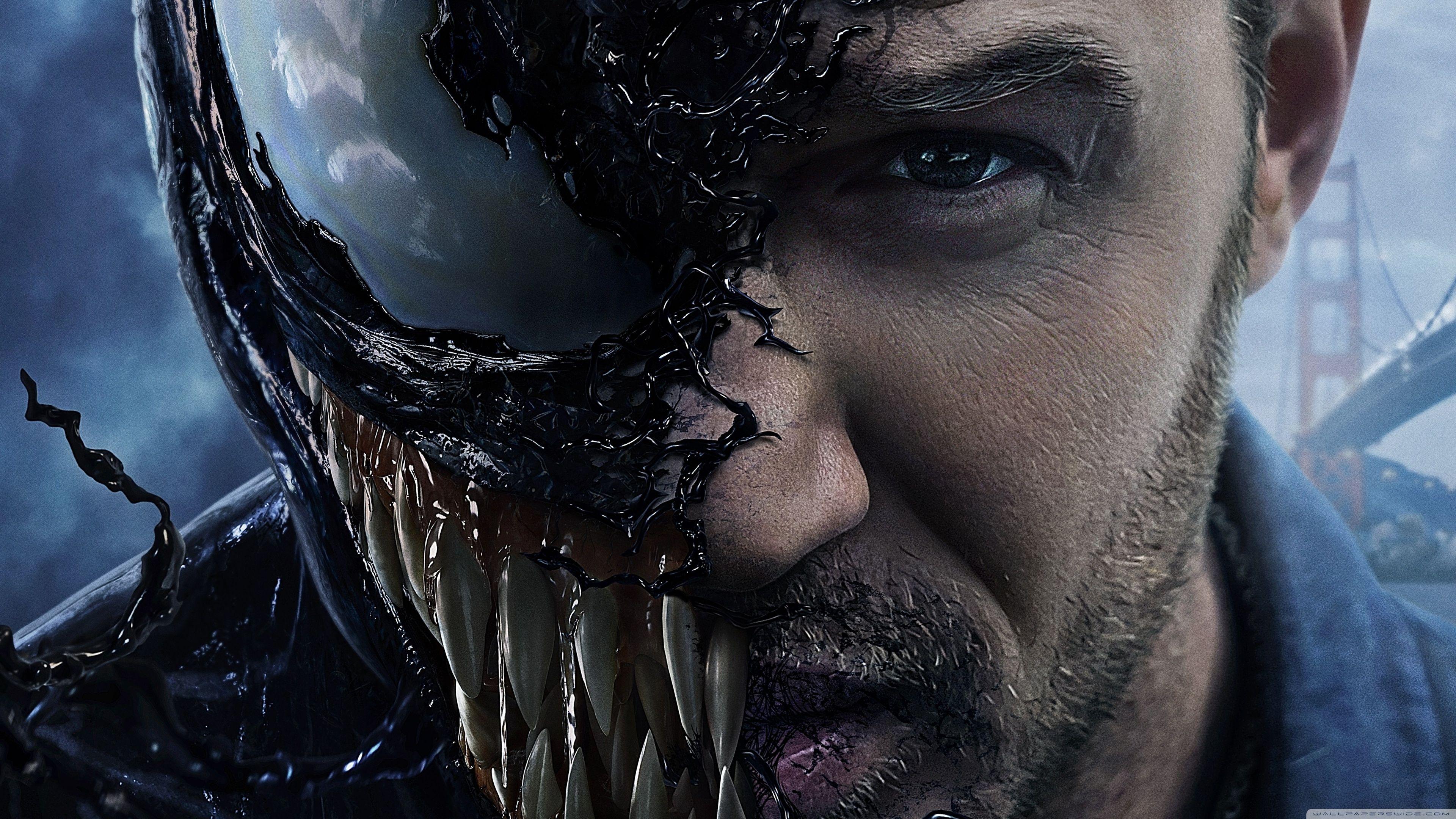 3840x2160 Venom Superhero Movie Tom Hardy ❤ 4K HD Desktop Wallpaper for 4K