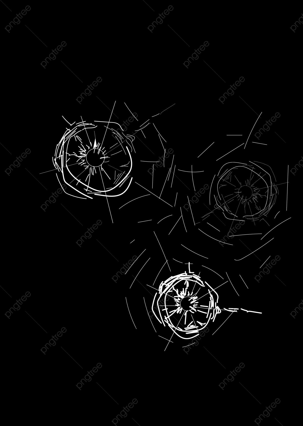 1200x1686 Multiple Gun Shot Hole On Shattered