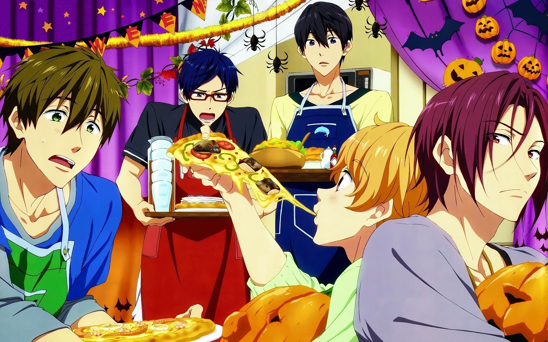 1920x1201 Download 1280x720 Free!, Haruka Nanase, Rin Matsuoka, Nagisa Hazuki, Rei Ryugazakishoujo Anime Wallpaper