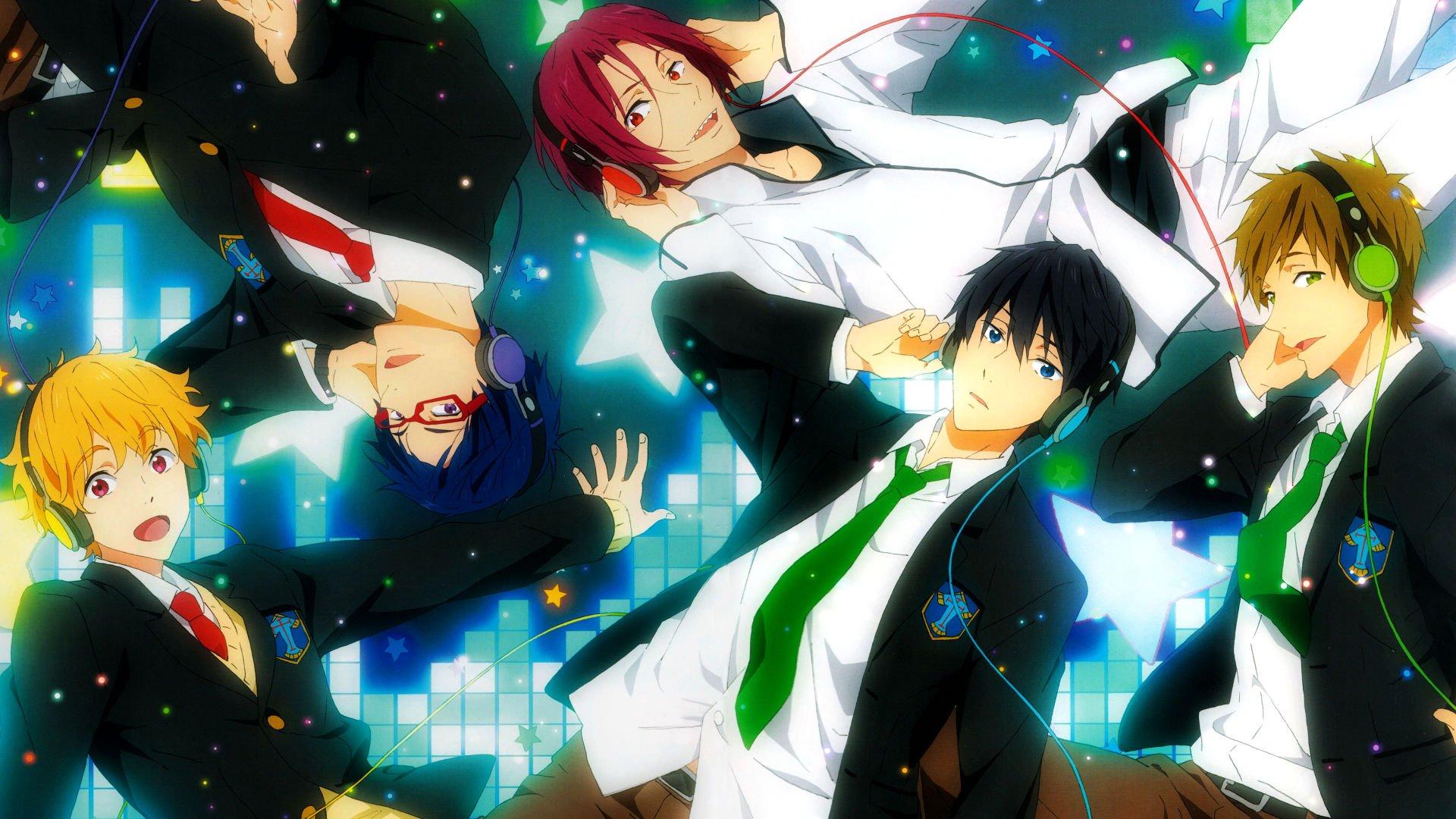 1920x1080 free, Megane, Nagisa, Hazuki, Makoto, Tachibana, Haruka, Nanase, Rei, Ryugazaki, Rin, Matsuoka Wallpaper HD / Desktop and Mobile Background