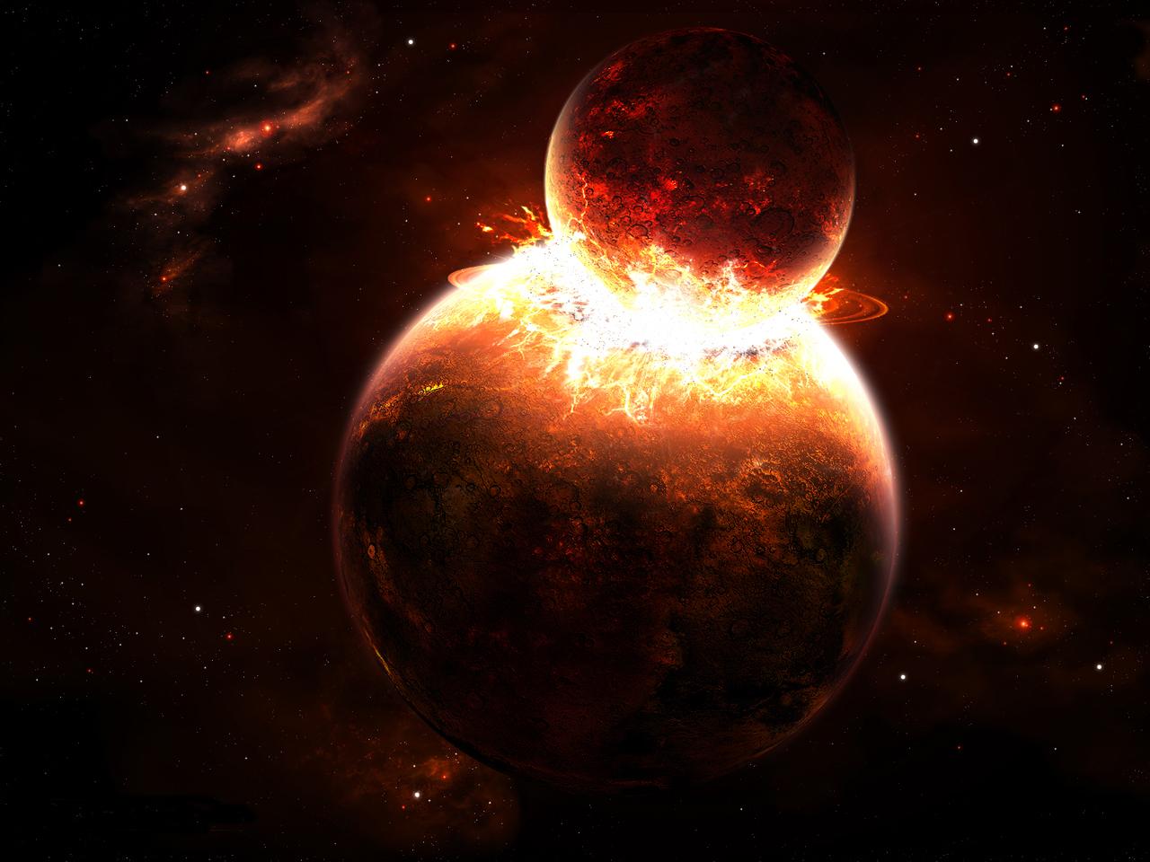 Planetary Collision Wallpapers Top Free Planetary Collision Backgrounds Wallpaperaccess 6130