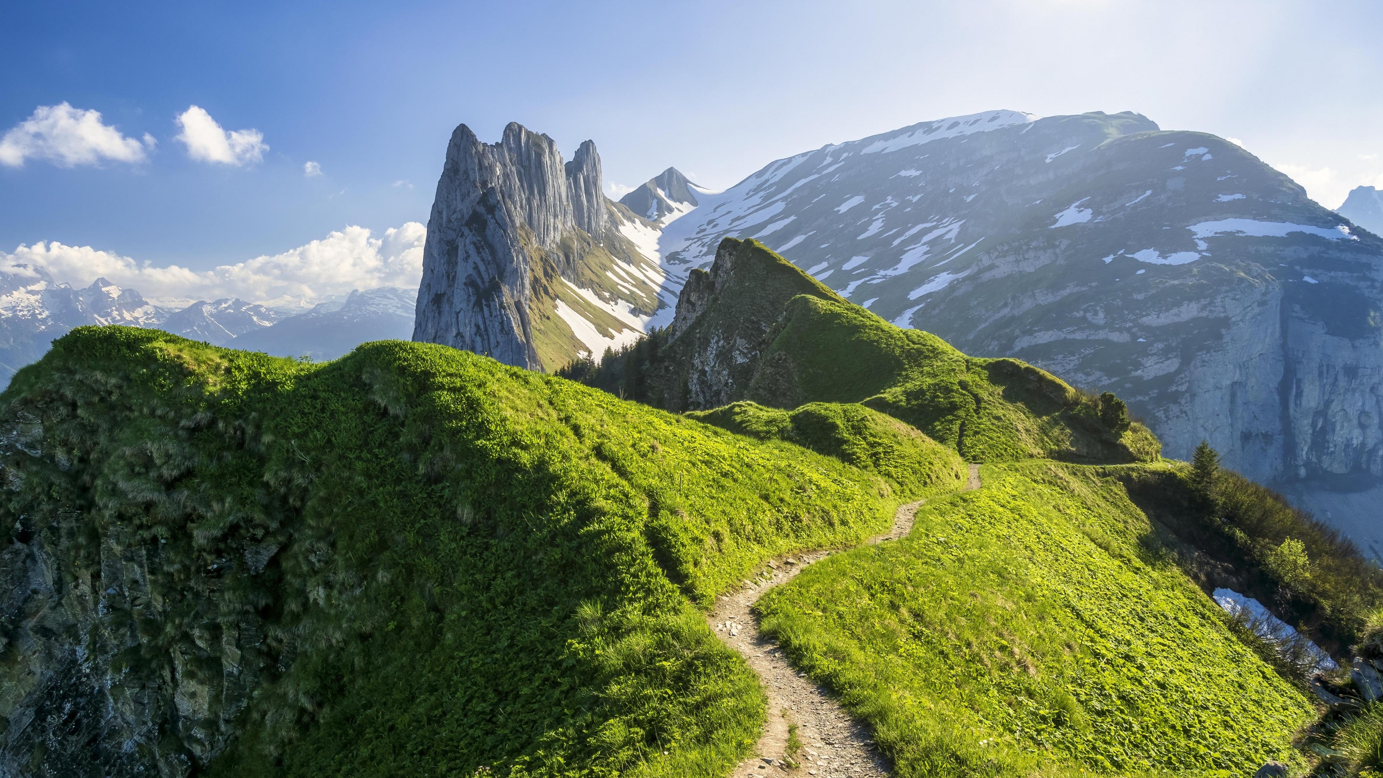 4480x2520 Appenzell Alps Wallpaper 4K, Switzerland, Nature