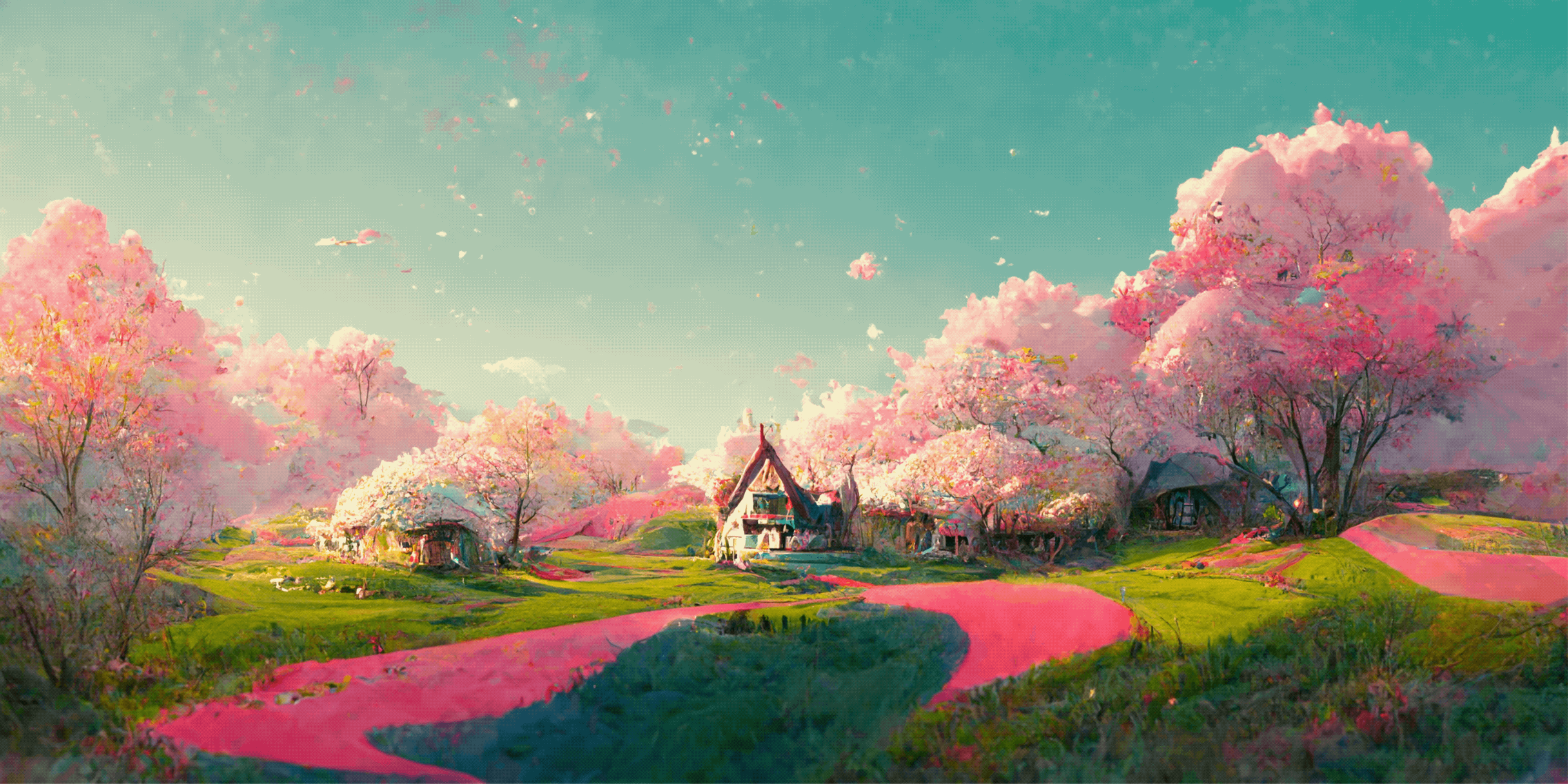 4000x1999 Midjourney Landscape Experiment