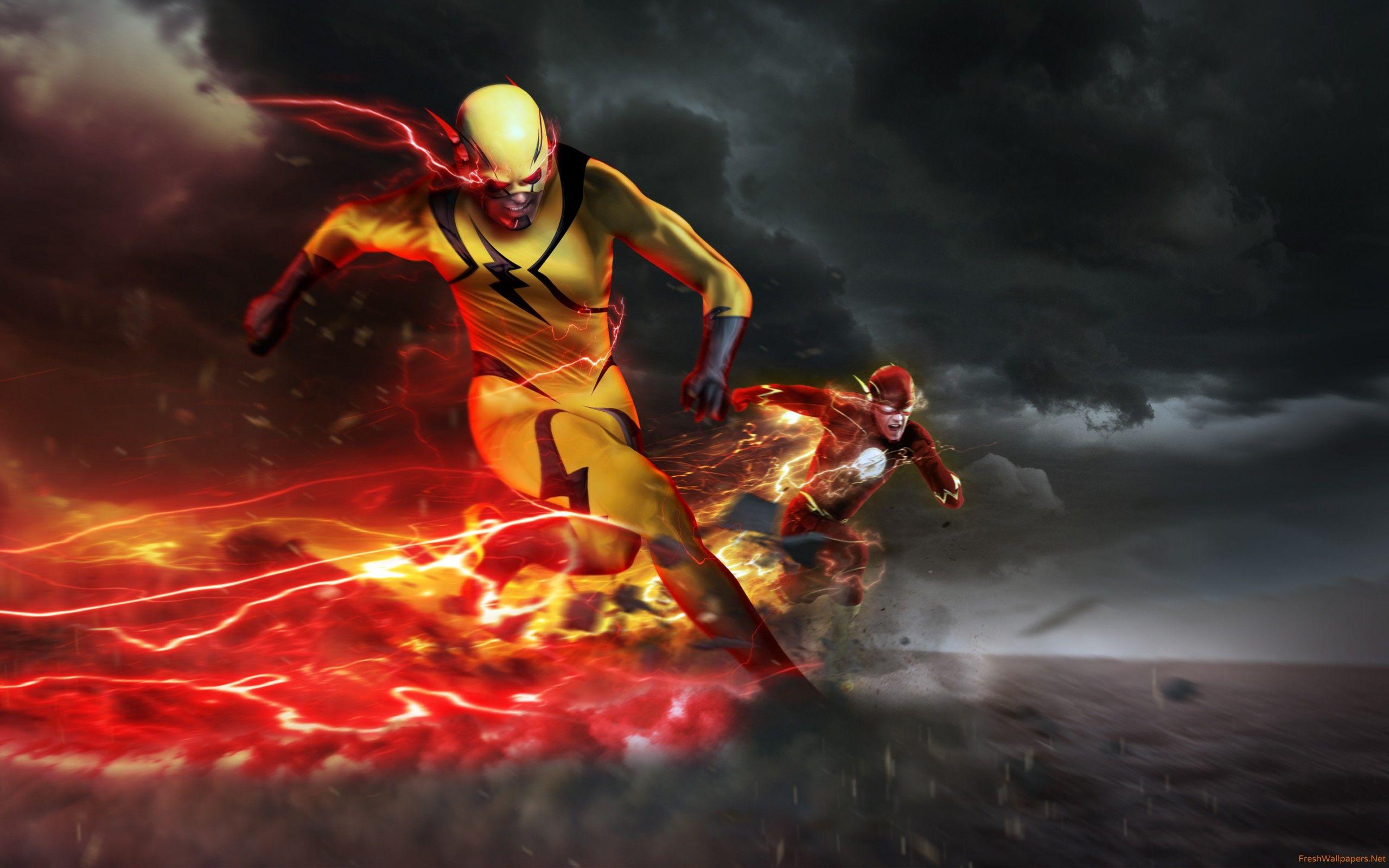 2560x1600 Eobard Thawne trong vai Giáo sư Phóng to hình nền The Flash