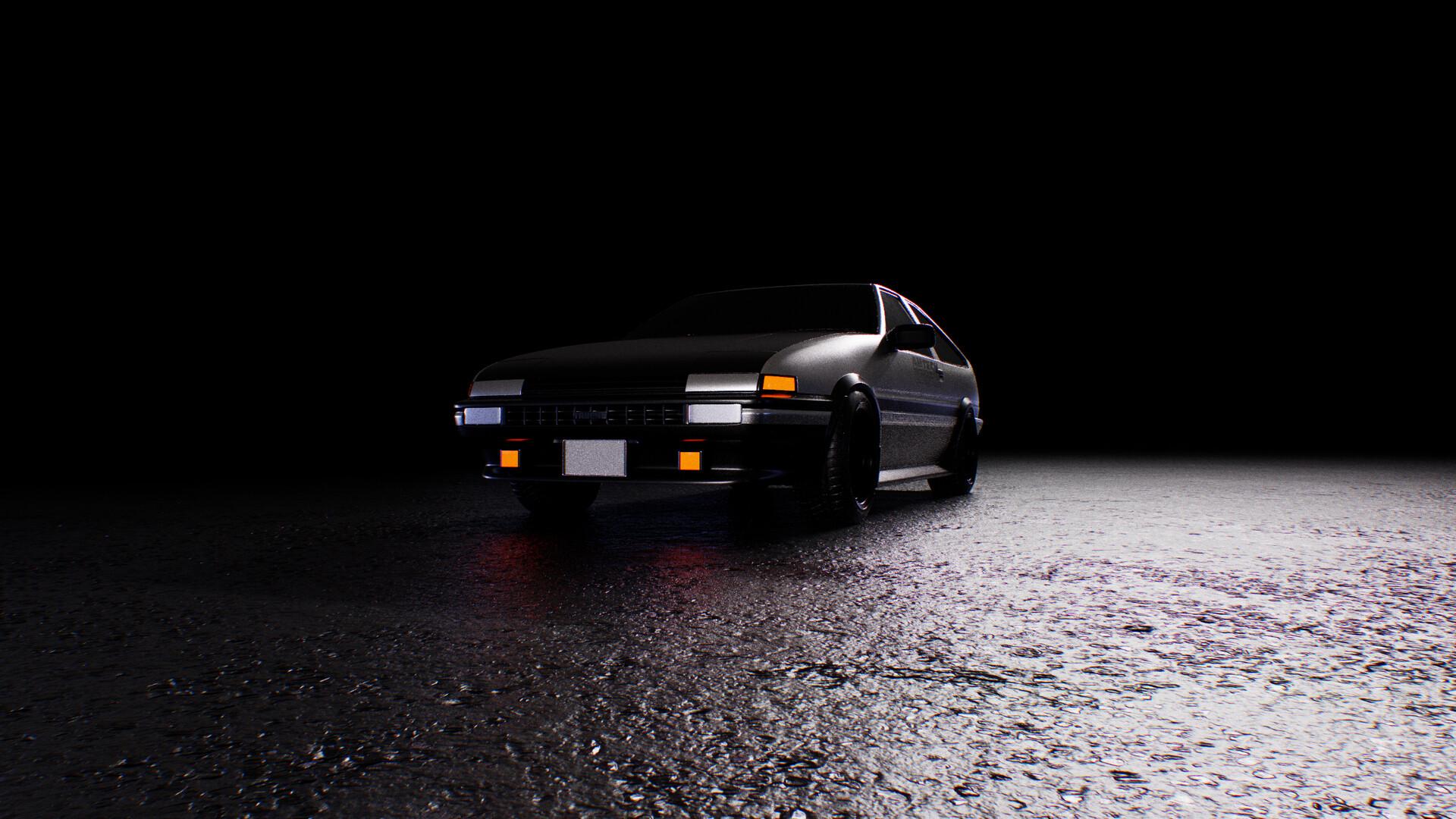 1920x1080 TOYOTA AE86 SPRINTER TRUENO, AMTECH EDITION