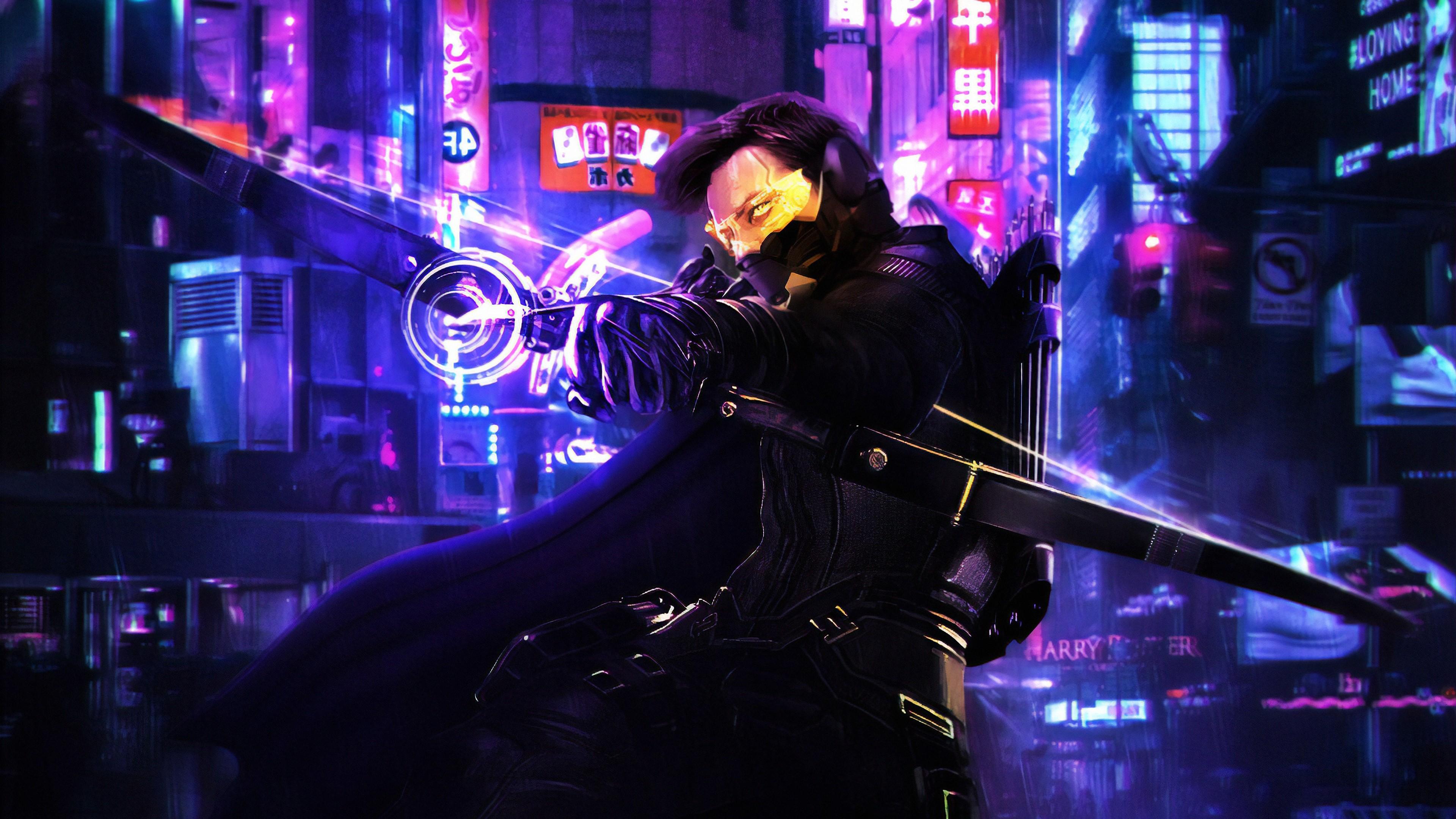 3840x2160 Wallpaper / hawkeye, hd, 4k, superheroes, artwork, digital art, artstation free download