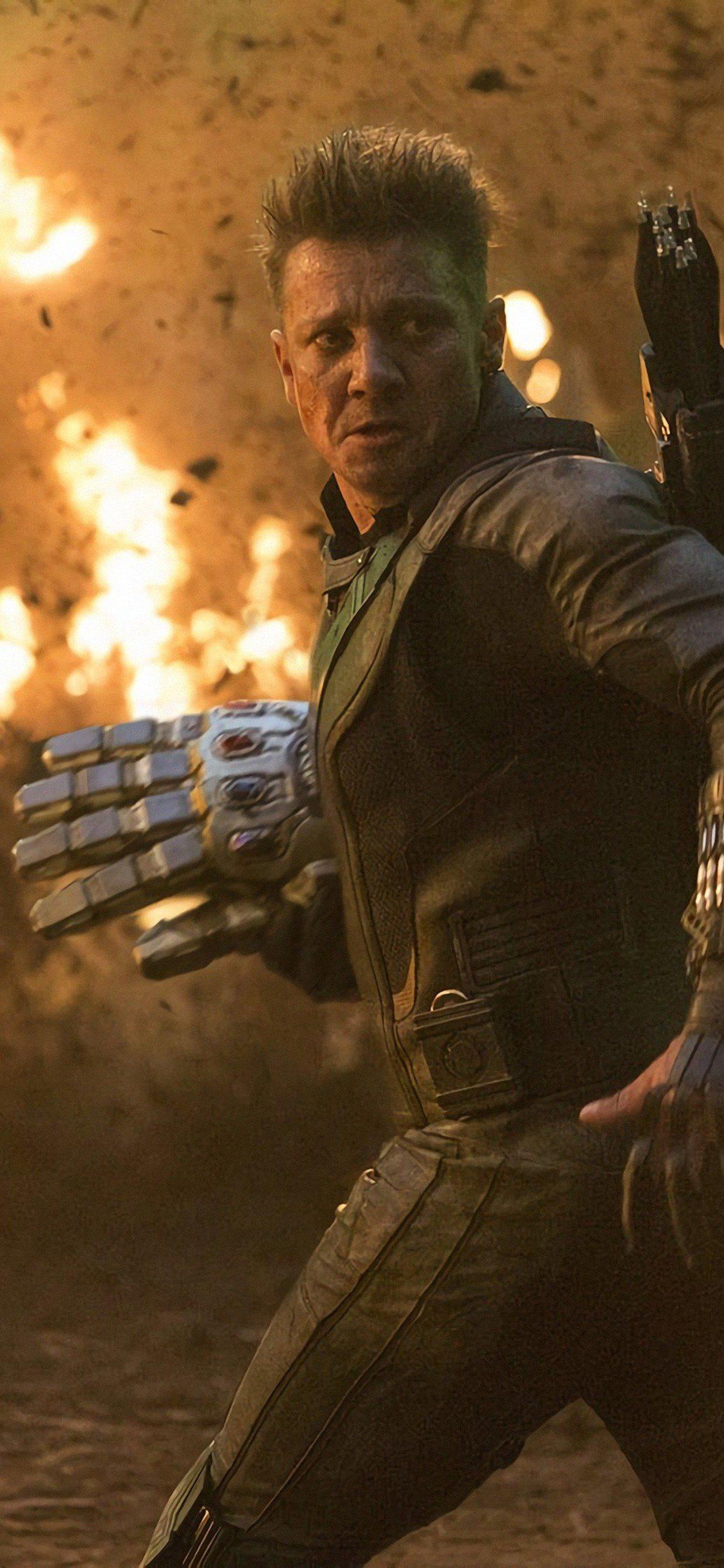 1242x2688 hawkeye in avengersendgame iPhone X Wallpaper Free Download