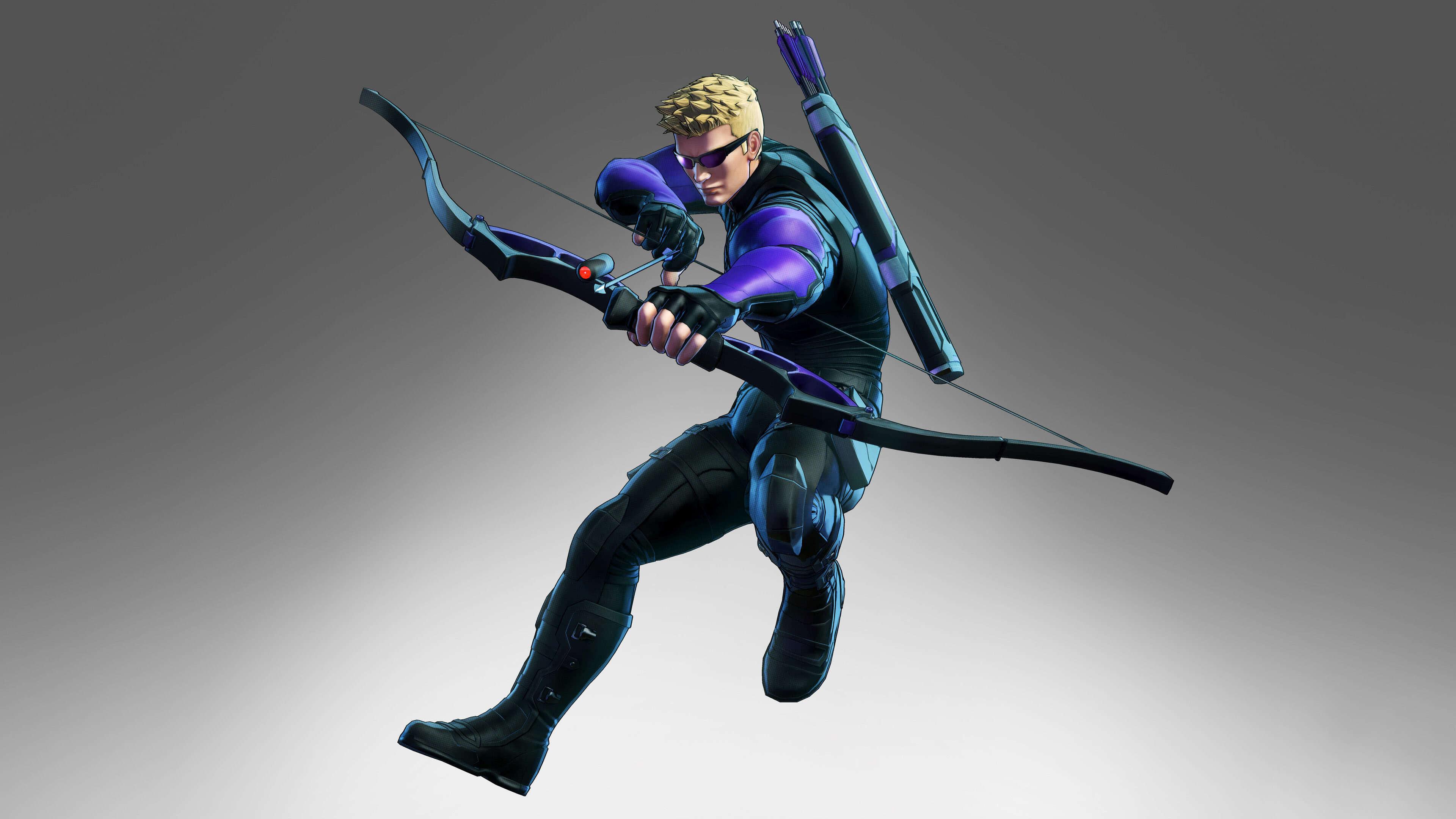 3840x2160 Marvel Ultimate Alliance 3 Hawkeye UHD 4K Wallpaper