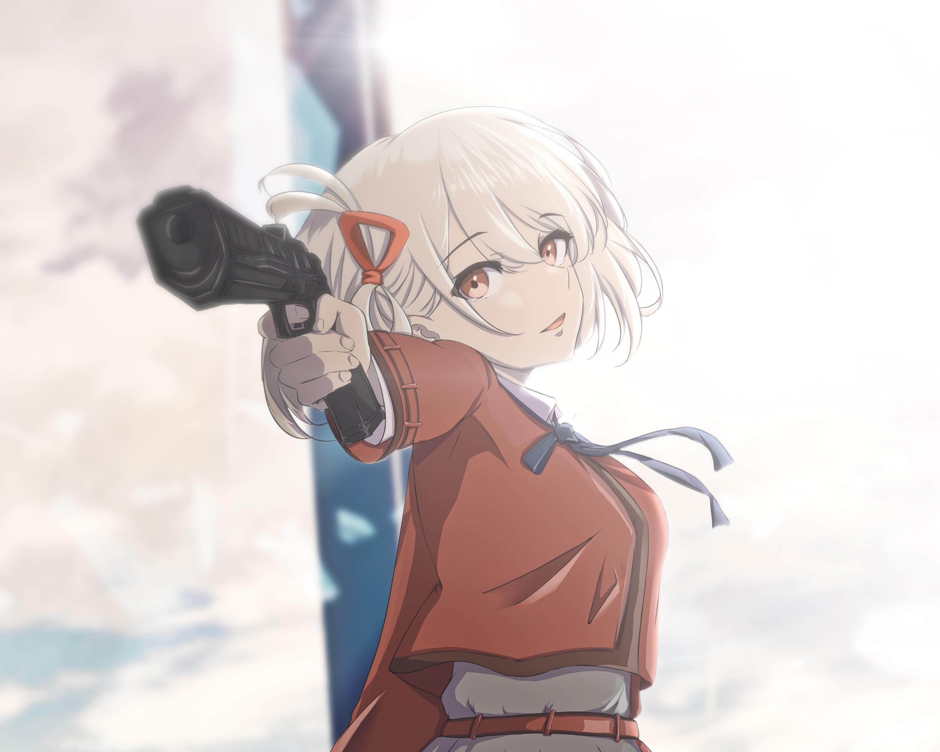 3194x2555 Anime Lycoris Recoil HD Wallpaper by -kumiko