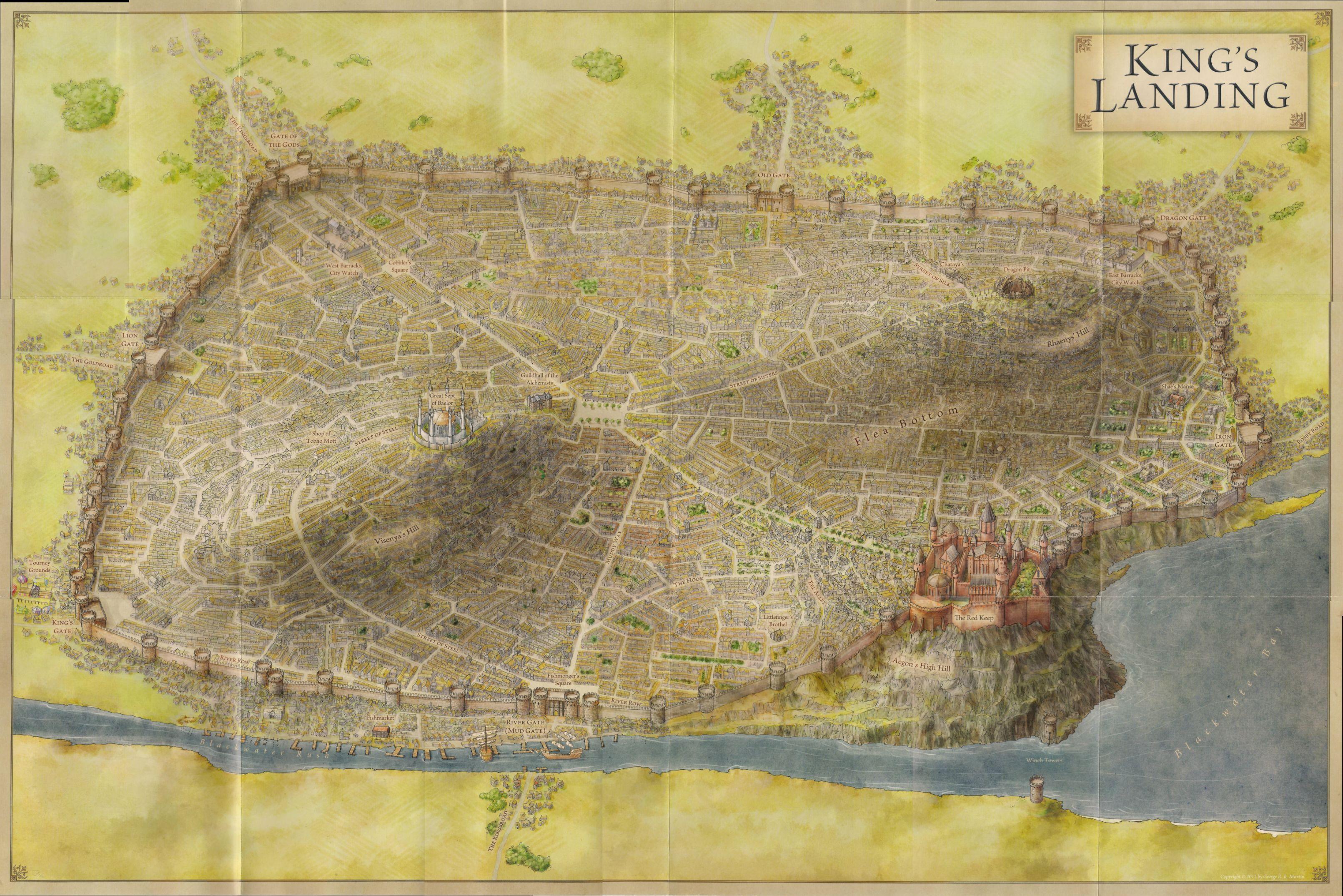 3222x2149 Game Of Thrones Map High Res actual size map