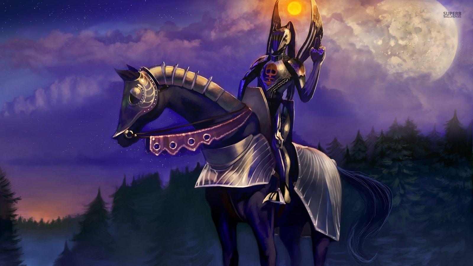 1600x900 Knight on a Horse