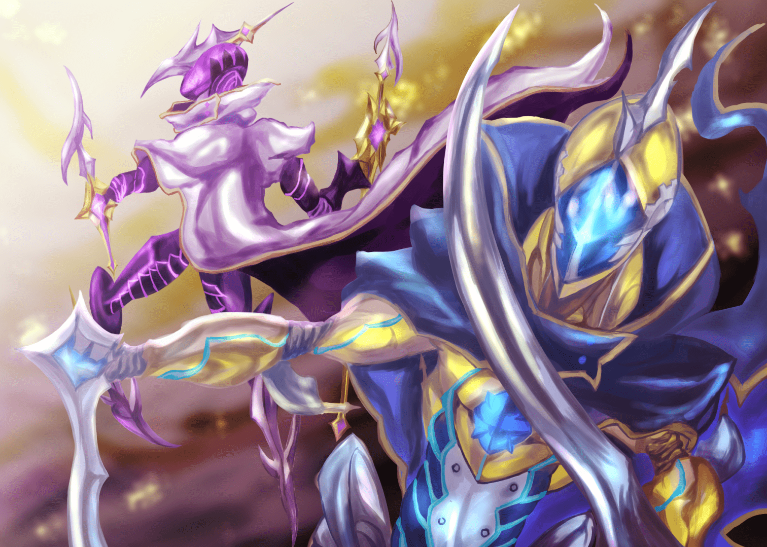 1512x1079 Mekk Knight Blue Sky Mekk Knight Purple Nightfall Anime Trading Card Games Yu Gi Oh Artwork Digital Wallpaper:1512x1079