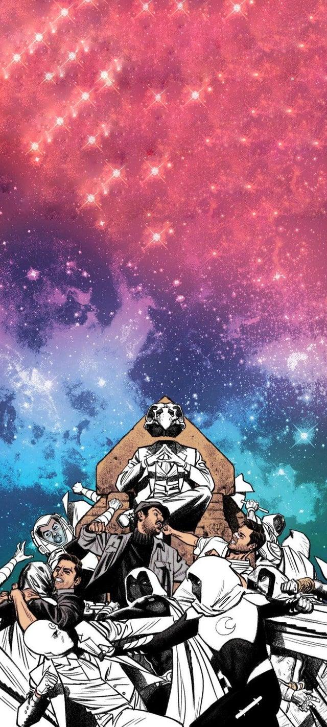 640x1423 People seemed to like the first one, so, more Moon Knight Wallpaper