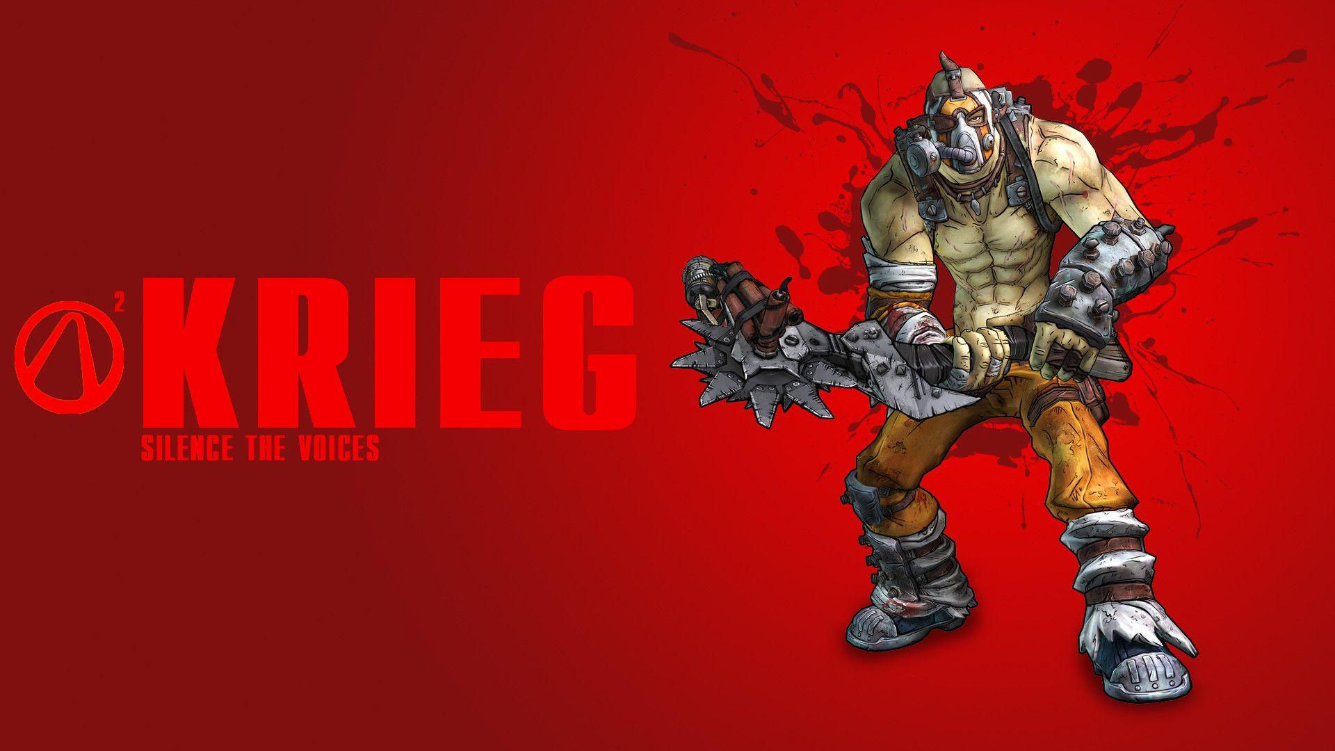 1920x1080 Borderlands 2 Psycho Wallpaper