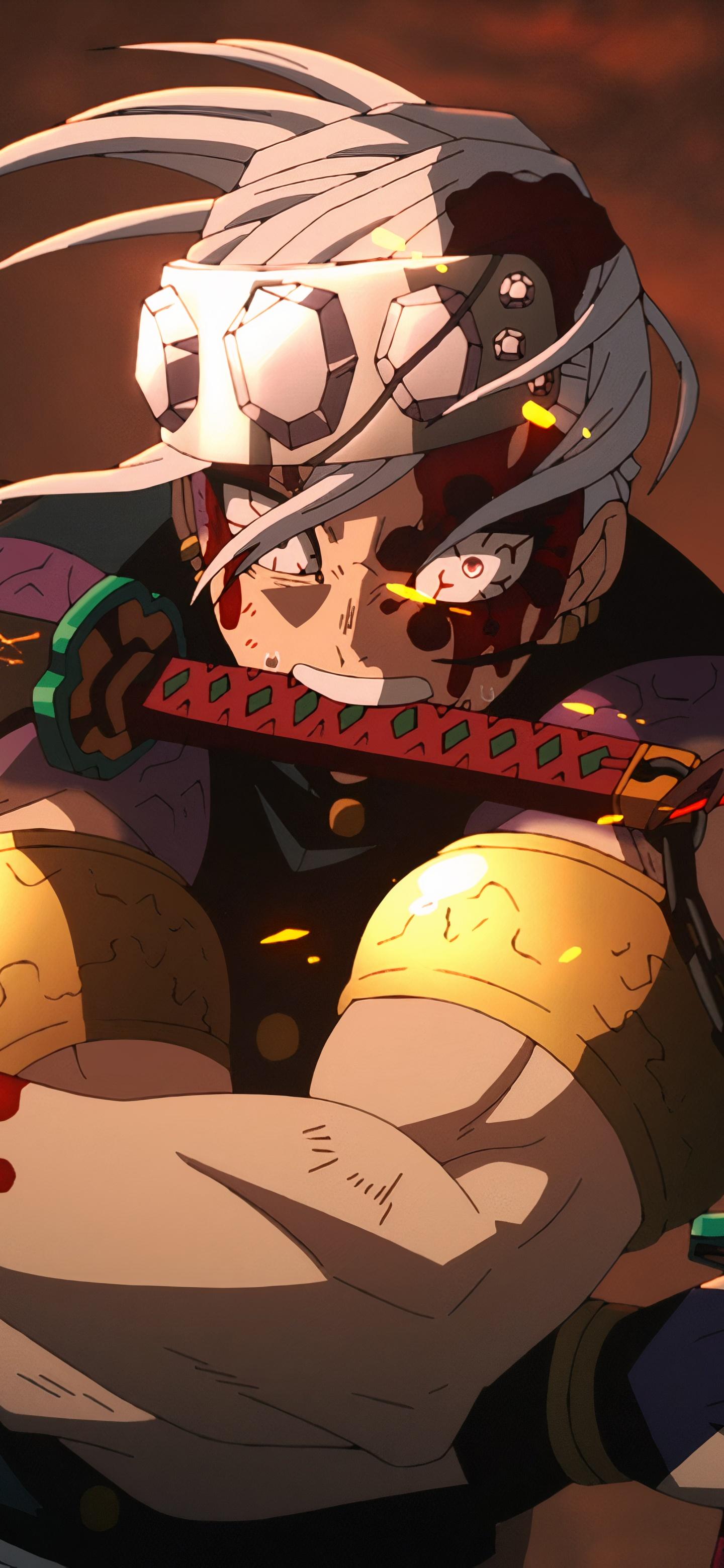1440x3120 Wallpaper / Anime Demon Slayer: Kimetsu no Yaiba Phone Wallpaper, Tengen Uzui, 1440x3120 free download