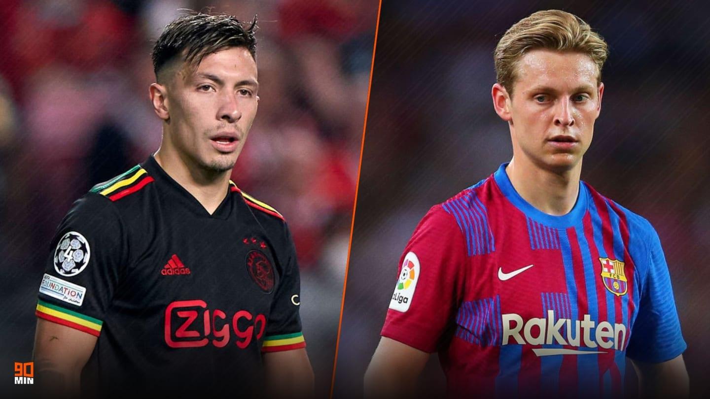 1440x810 Man Utd Continue Frenkie De Jong Pursuit; Lisandro Martinez Set For 5 Year Deal