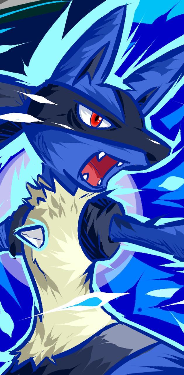 630x1280 Lucario wallpaper