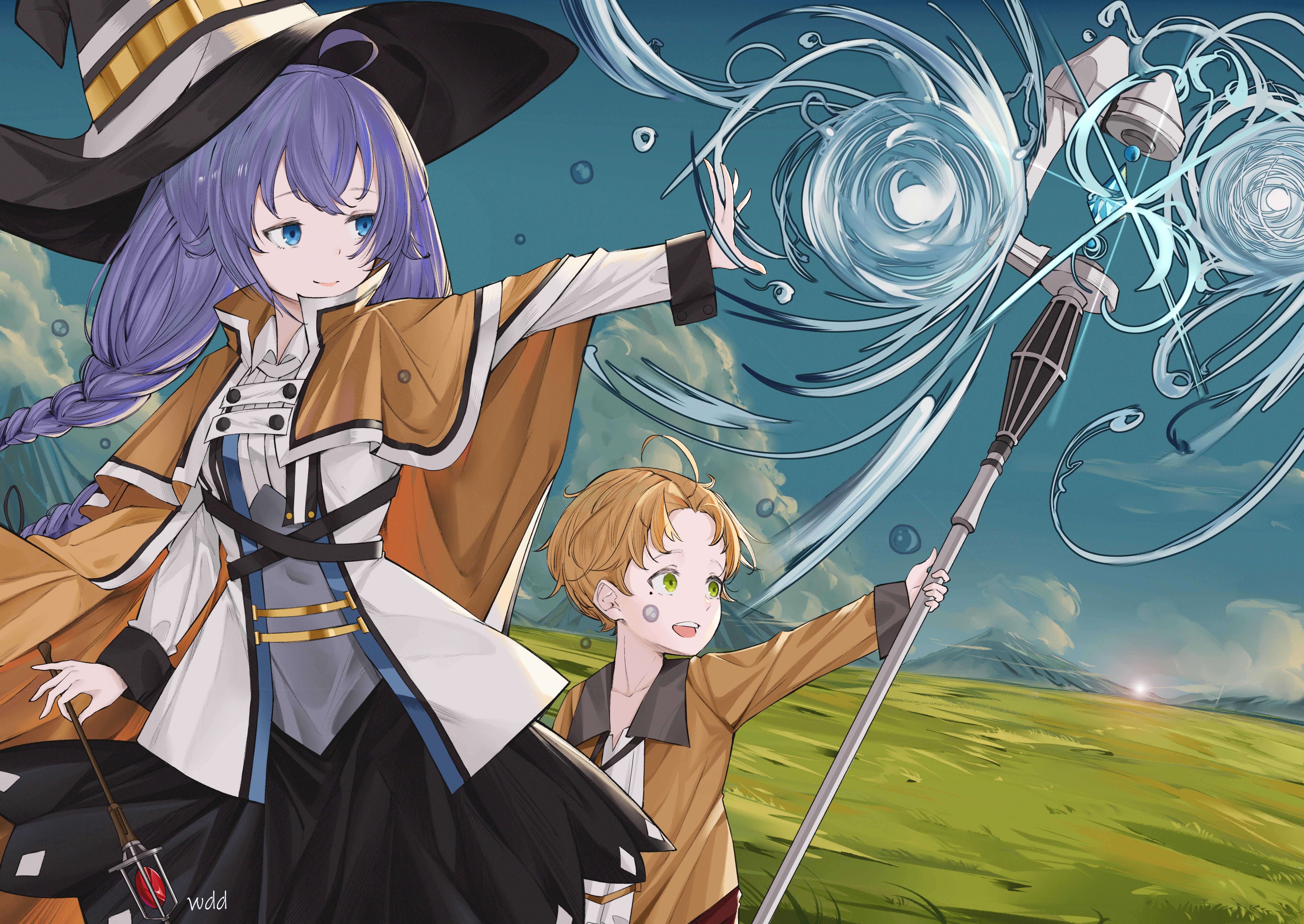 7900x5600 Mushoku Tensei: Jobless Reincarnation HD Wallpaper and Background