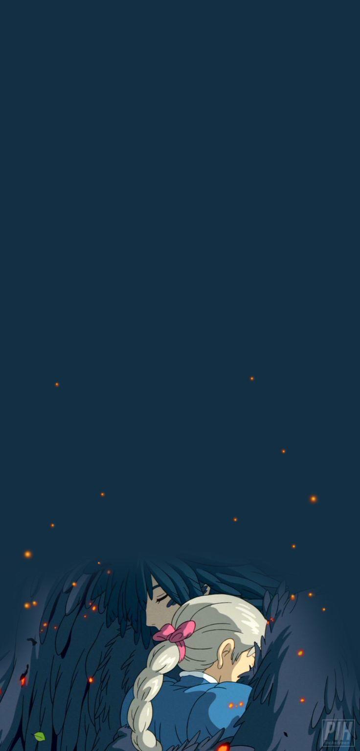 736x1534 PIH Lockscreens. Howls moving castle, Howl and sophie, Ghibli artwork