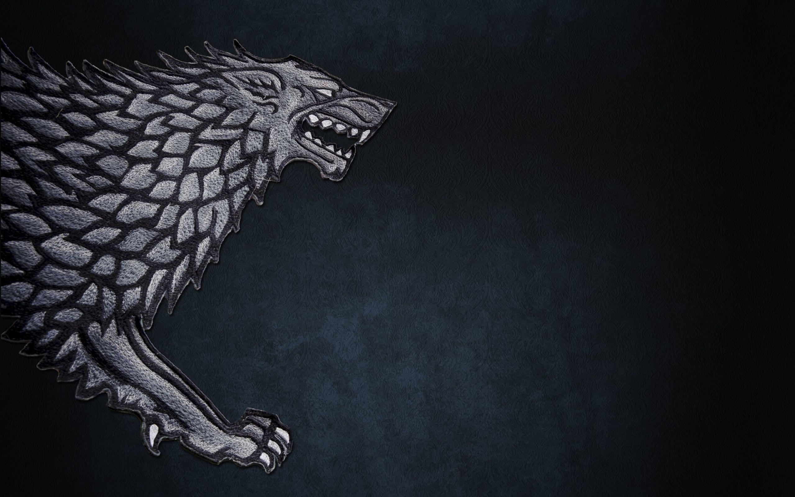 2560x1600 House Stark Wallpaper