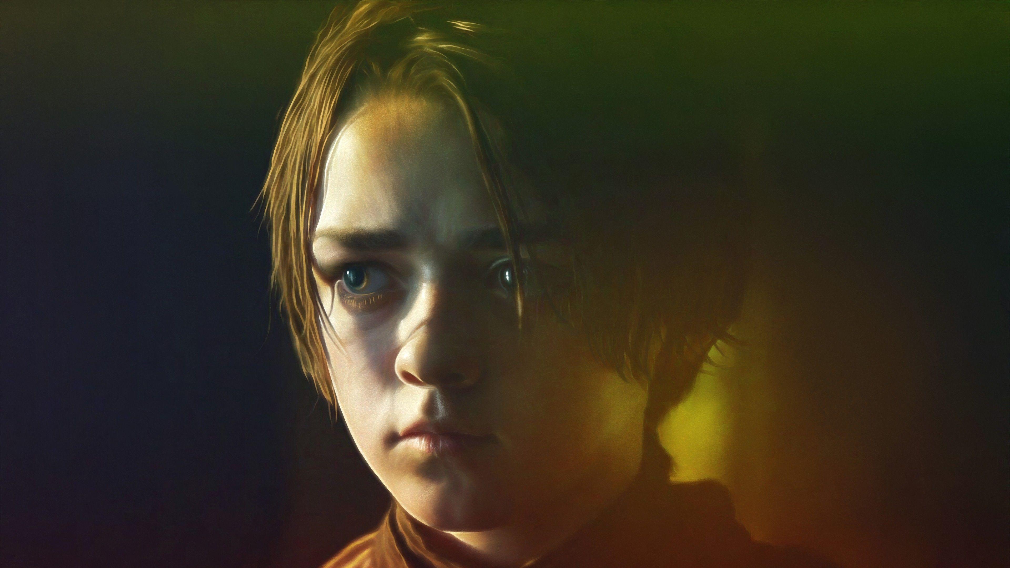 3840x2160 Game of Thrones Arya Stark Wallpaper 00887