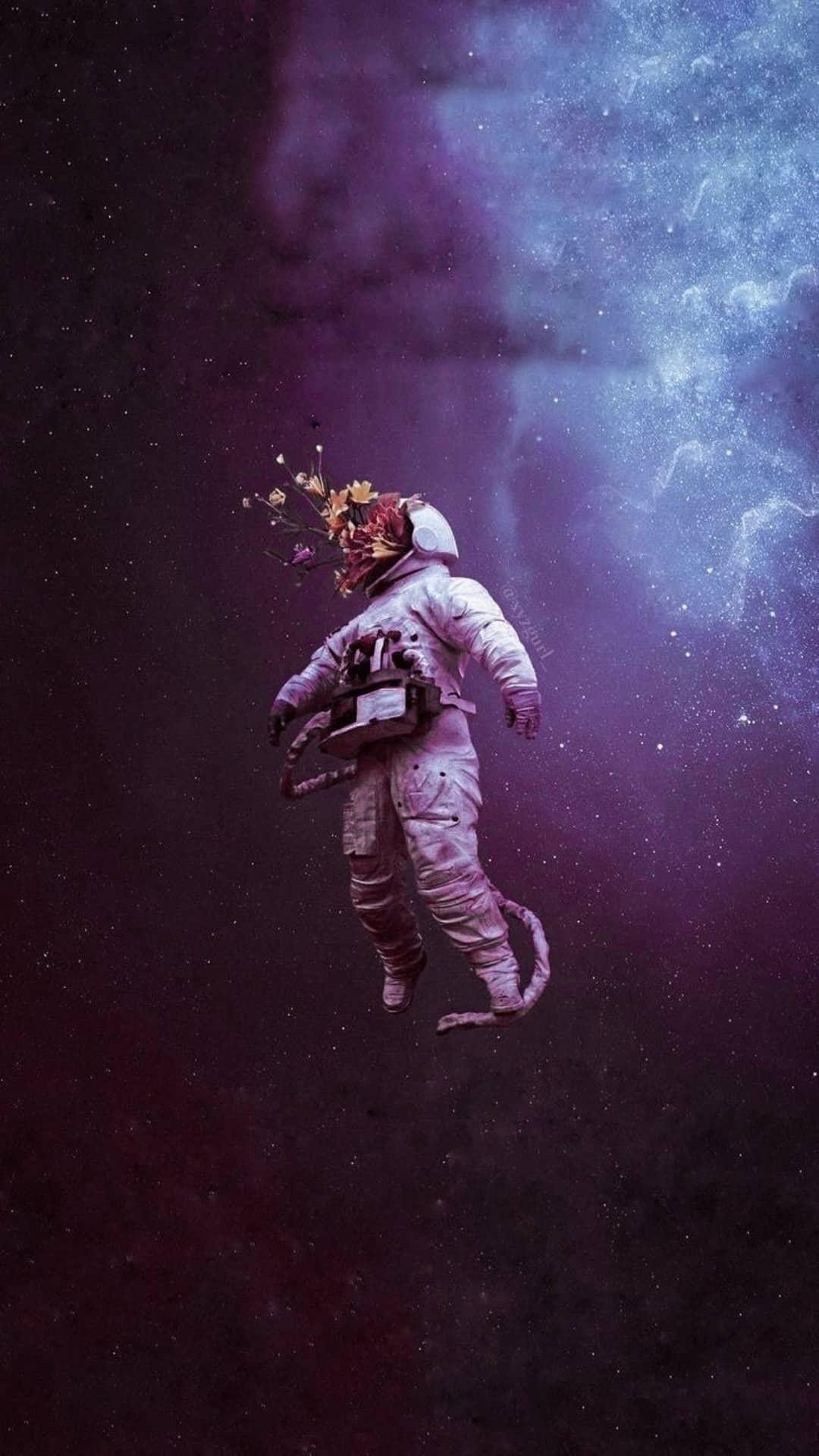 Purple Astronaut Wallpapers  Top Free Purple Astronaut Backgrounds   WallpaperAccess