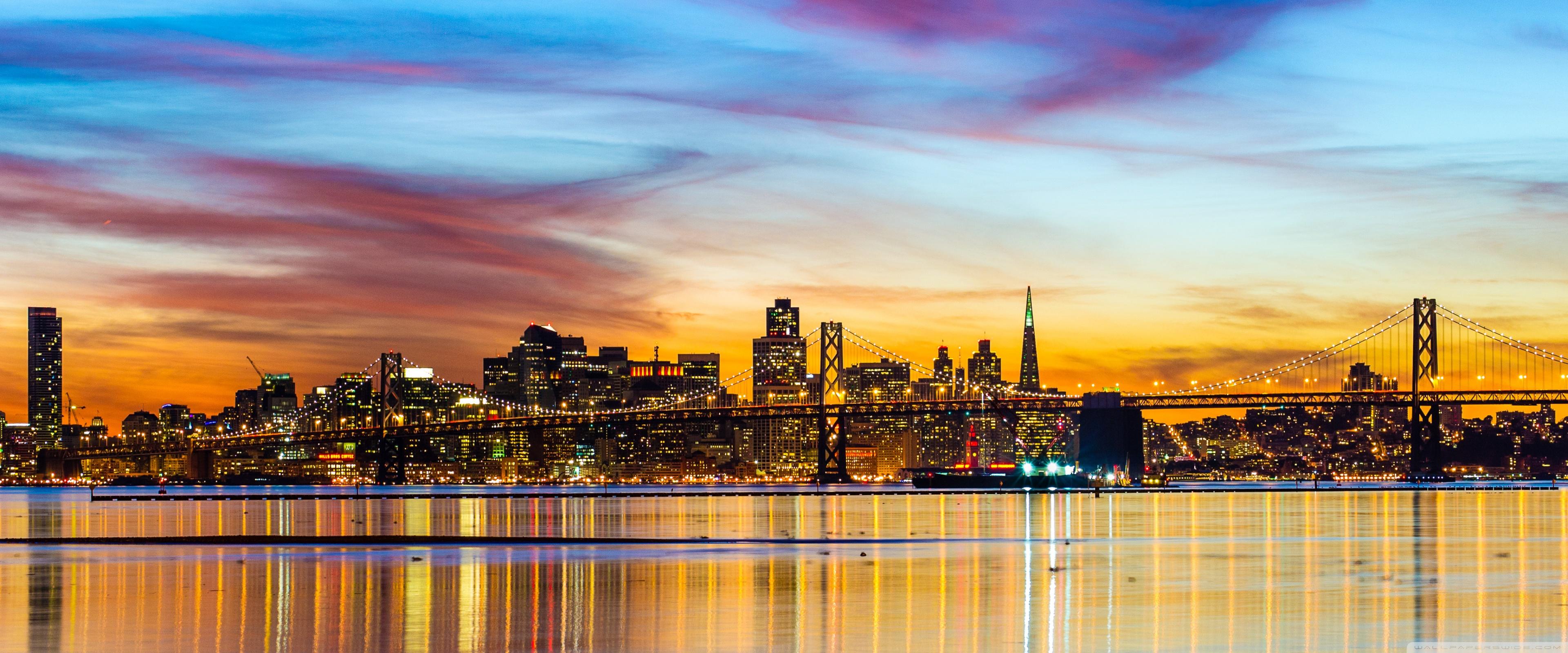 3840x1600 City Sunset Ultra HD Desktop Background Wallpaper for 4K UHD TV : Widescreen & UltraWide Desktop & Laptop : Tablet