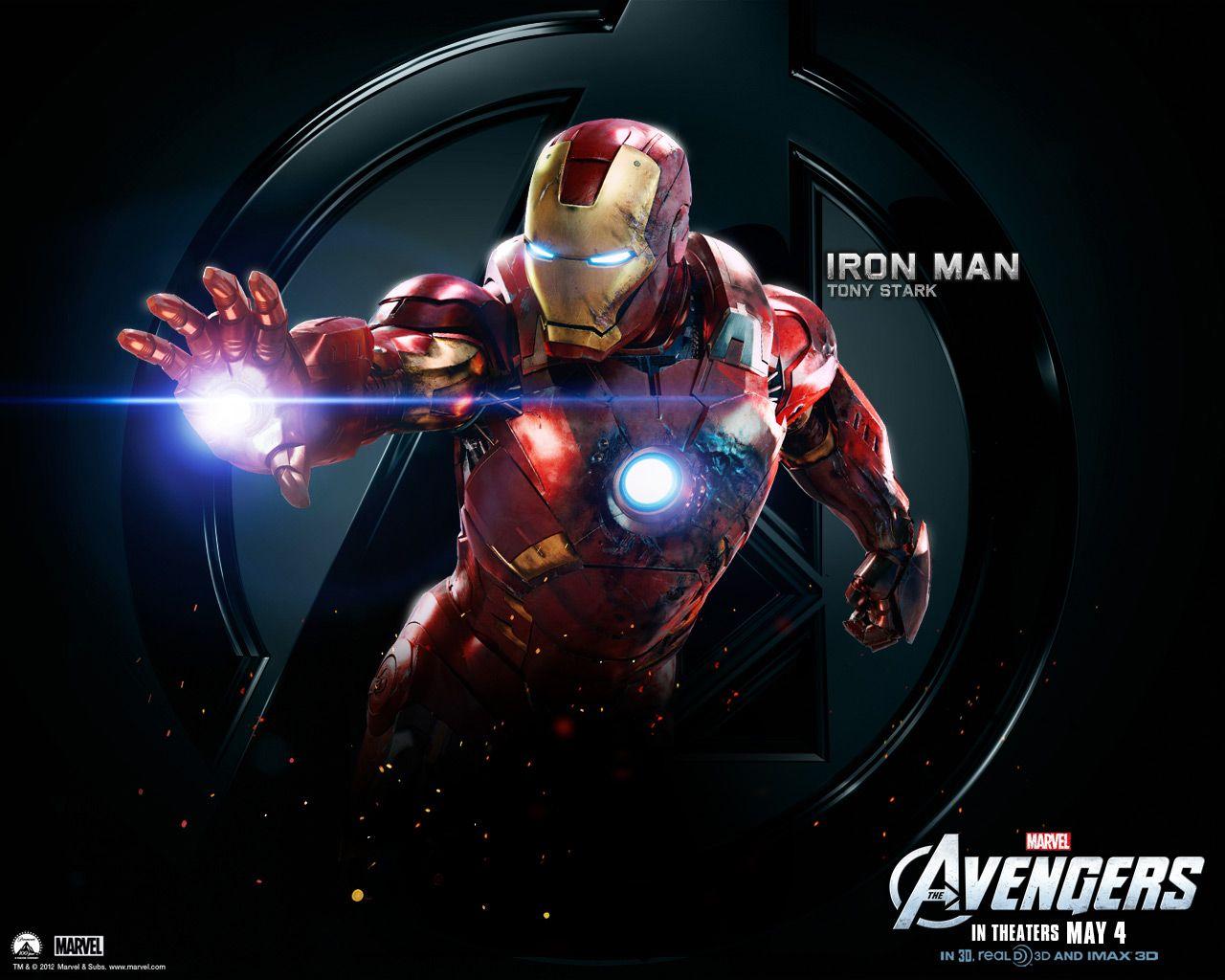 1280x1024 Iron Man The Avengers