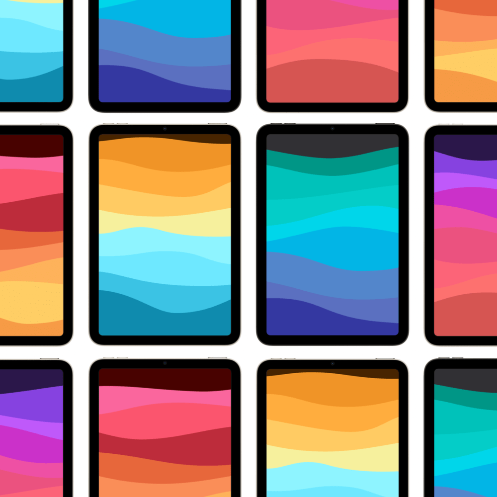 1000x1000 Minimal iPad mini Wallpaper
