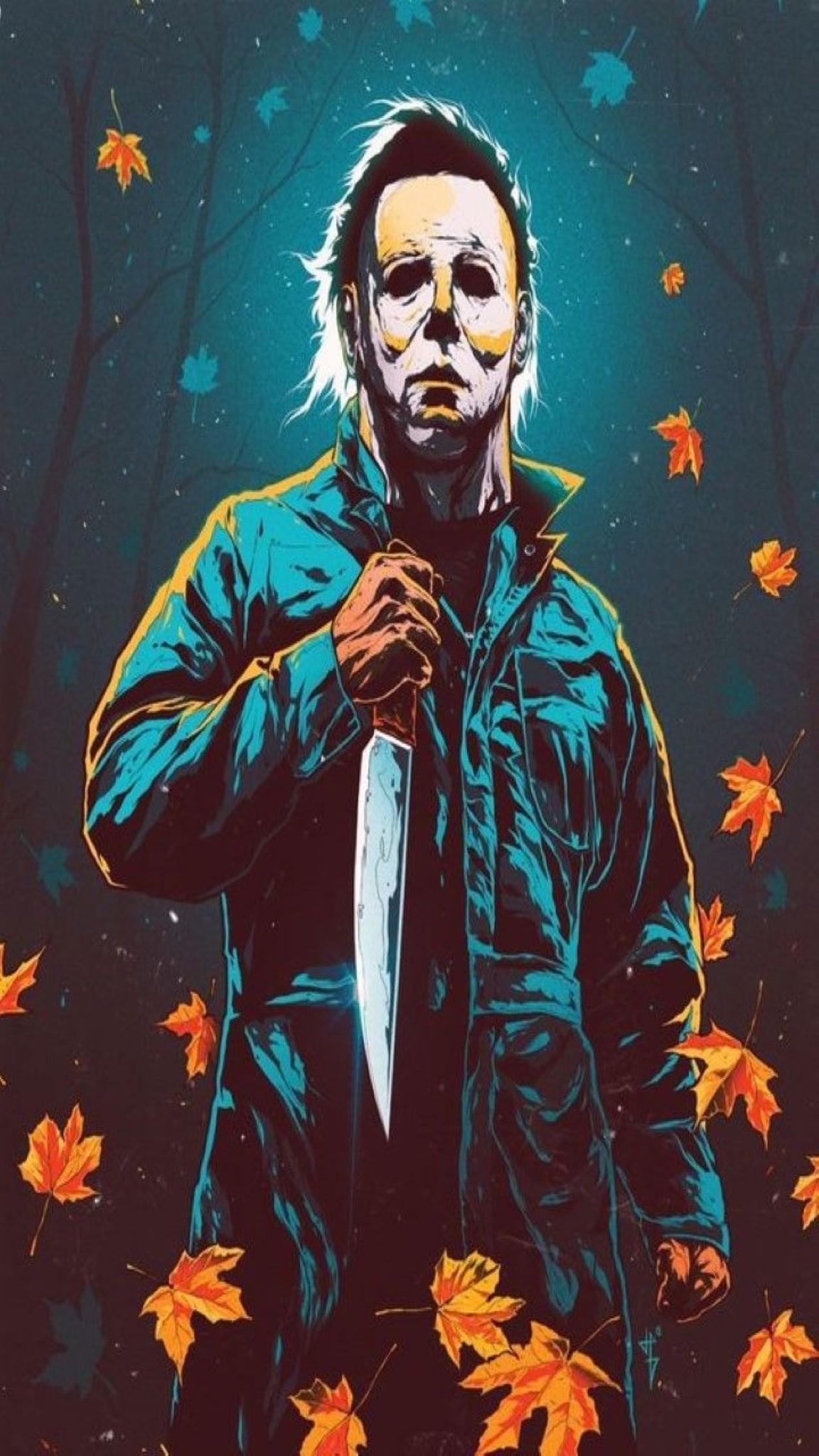 1152x2048 Michael Myers Wallpaper