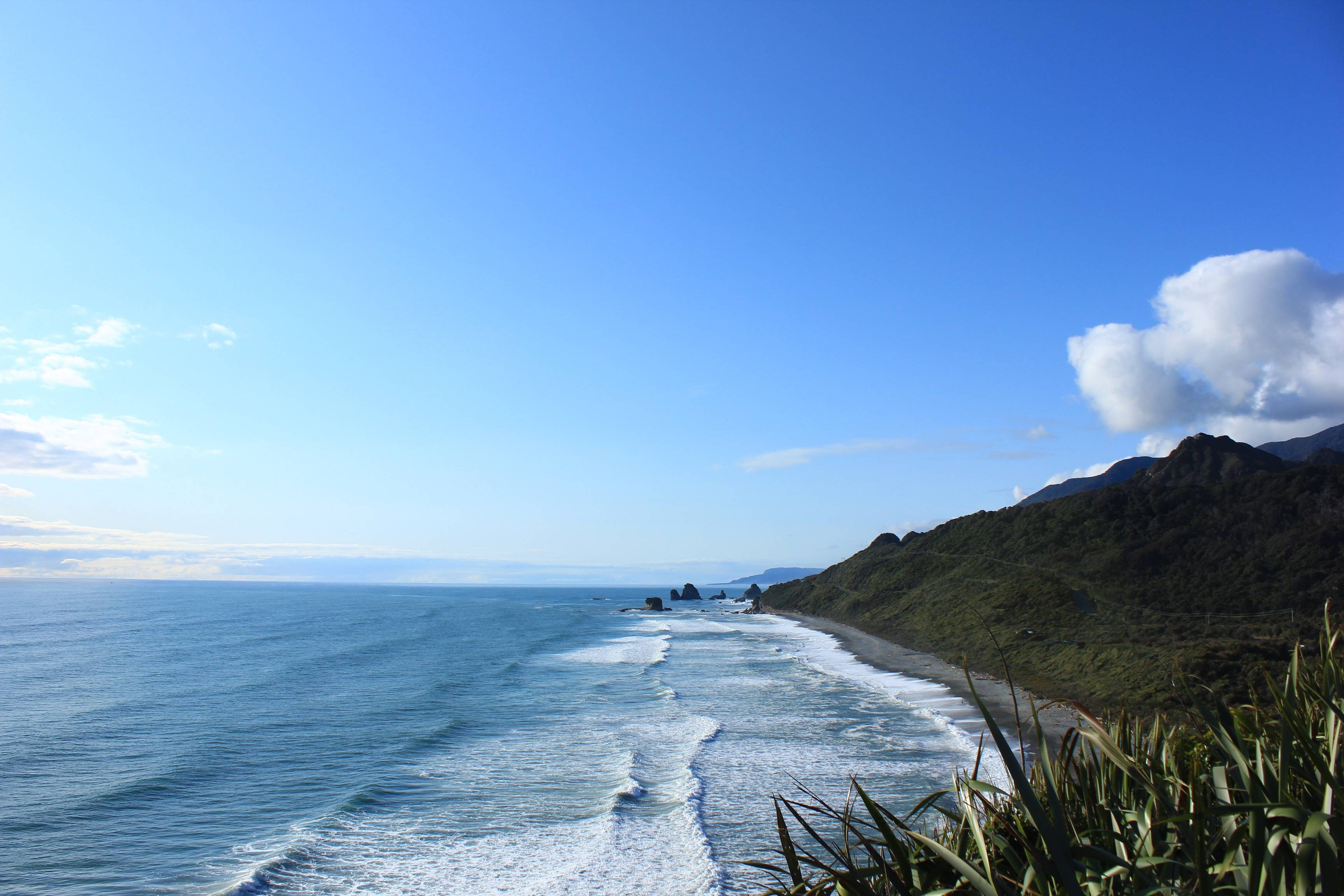 3456x2304 new zealand, sea, mountain Wallpaper, HD Nature 4K Wallpaper, Image, Photo and Background