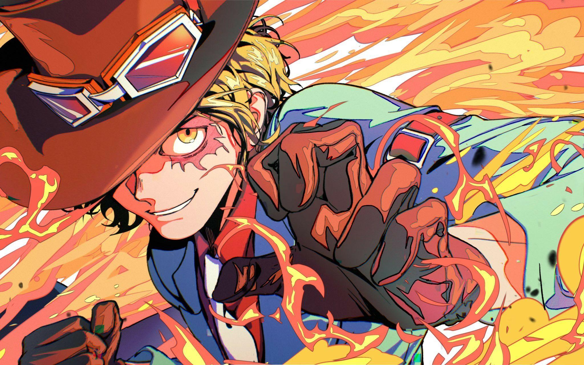 2048x1280 Sabo HD One Piece Wallpaper, HD Anime 4K Wallpaper, Image, Photo and Background Den. Anime, Manga anime one piece, One piece fanart