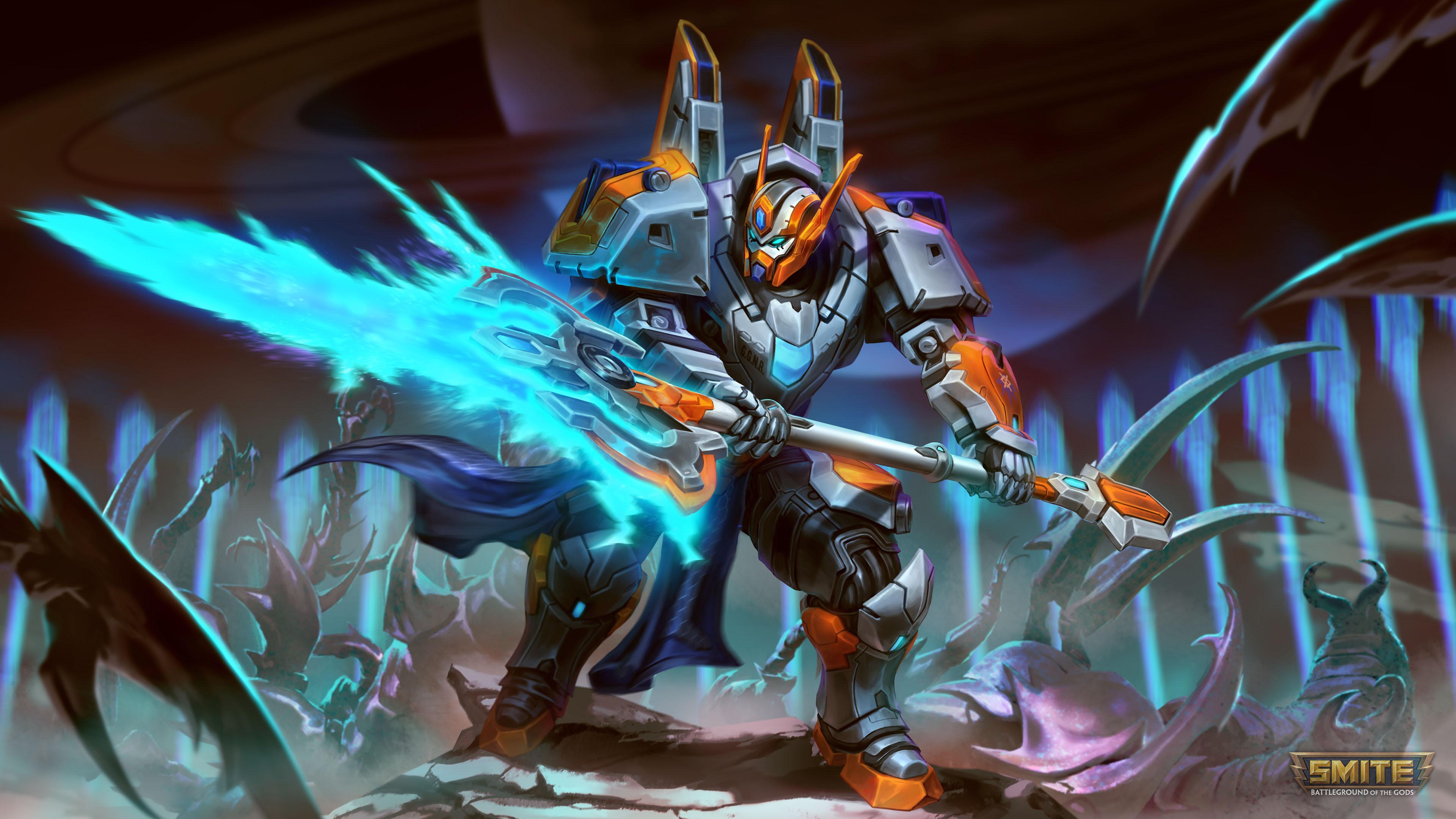 3840x2160 Odin (Smite) HD Wallpaper and Background