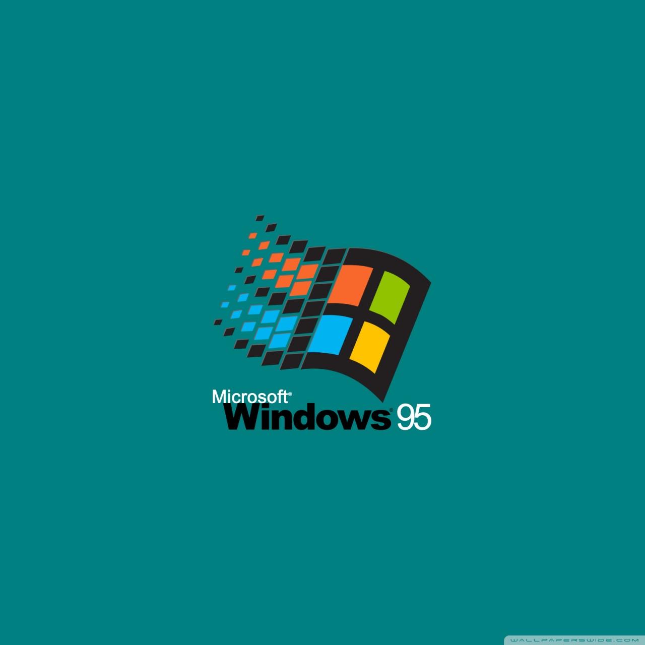 1280x1280 Microsoft Windows 95 Ultra HD Desktop Background Wallpaper for : Widescreen & UltraWide Desktop & Laptop : Multi Display, Dual Monitor : Tablet