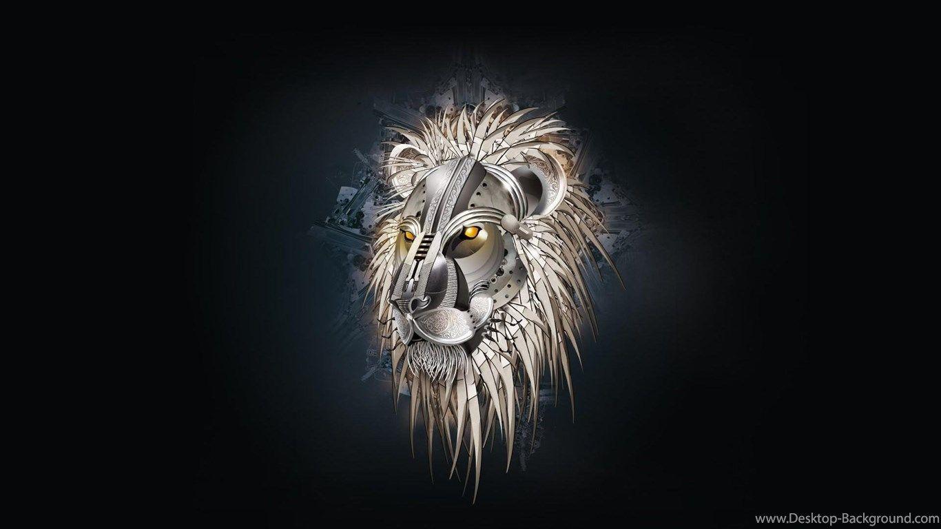 1366x768 Steampunk Lion >> HD Wallpaper, Get It Now! Desktop Background