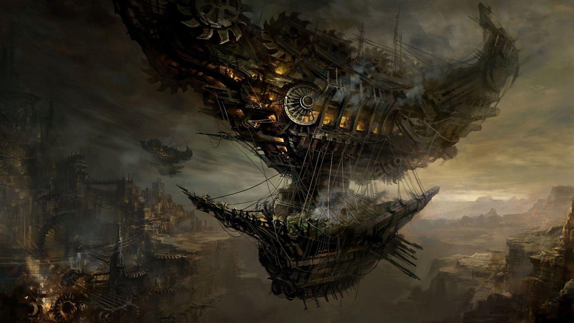 1920x1080 Steampunk Wallpaper