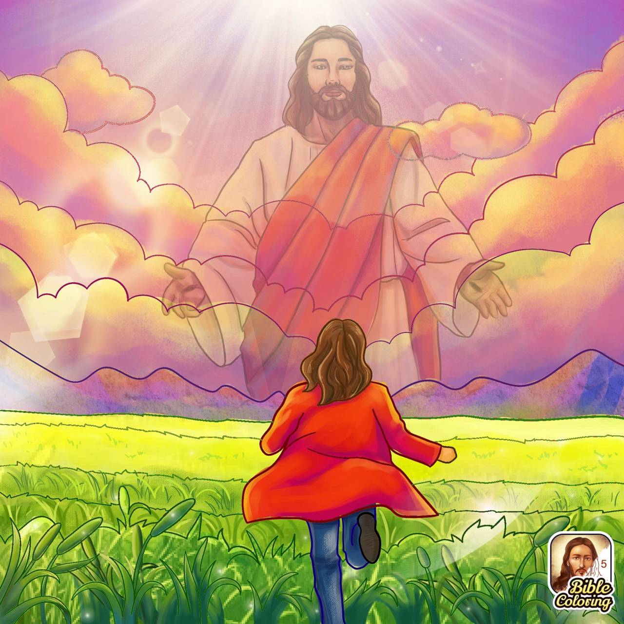 Cartoon Jesus Wallpapers - Top Free Cartoon Jesus Backgrounds -  WallpaperAccess
