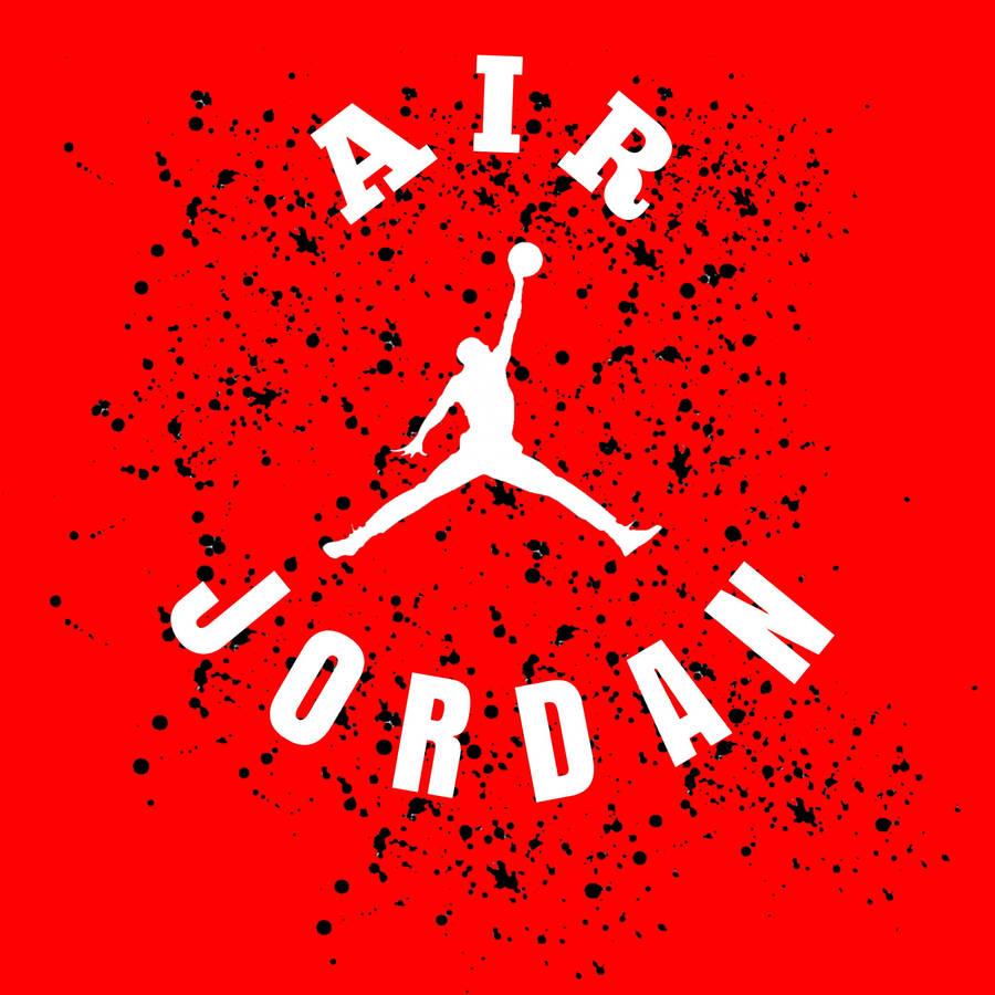 900x900 Download Red Air Jordan Logo Wallpaper