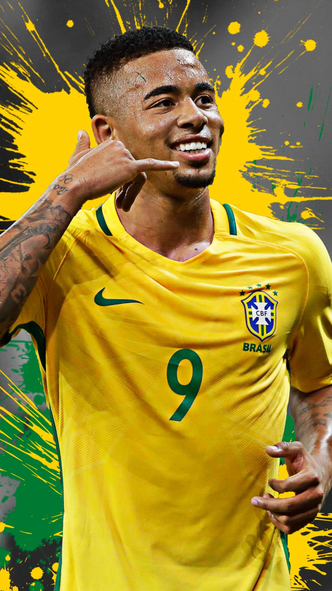 1080x1920 Gabriel Jesus Phone Wallpaper