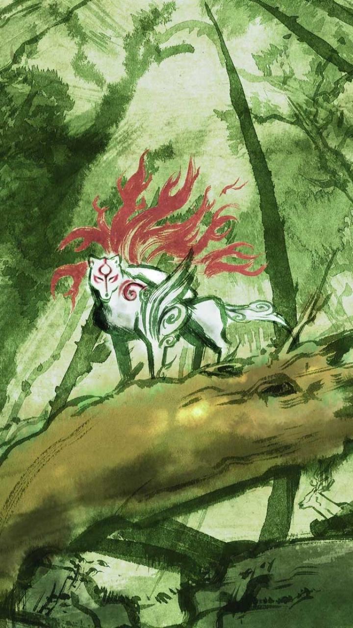720x1280 Ōkami Phone Wallpaper