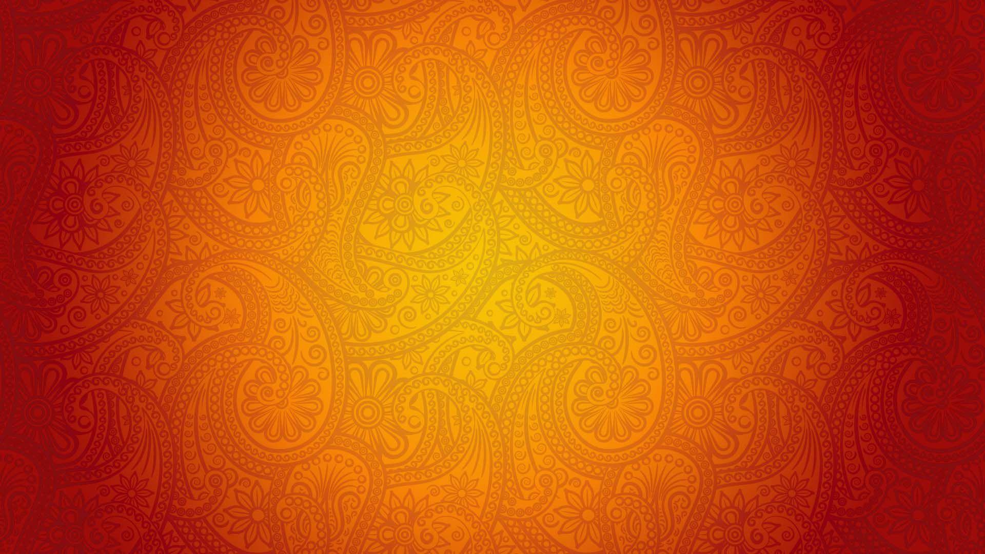 1920x1080 Orange Graphic Wallpaper Colour Background HD