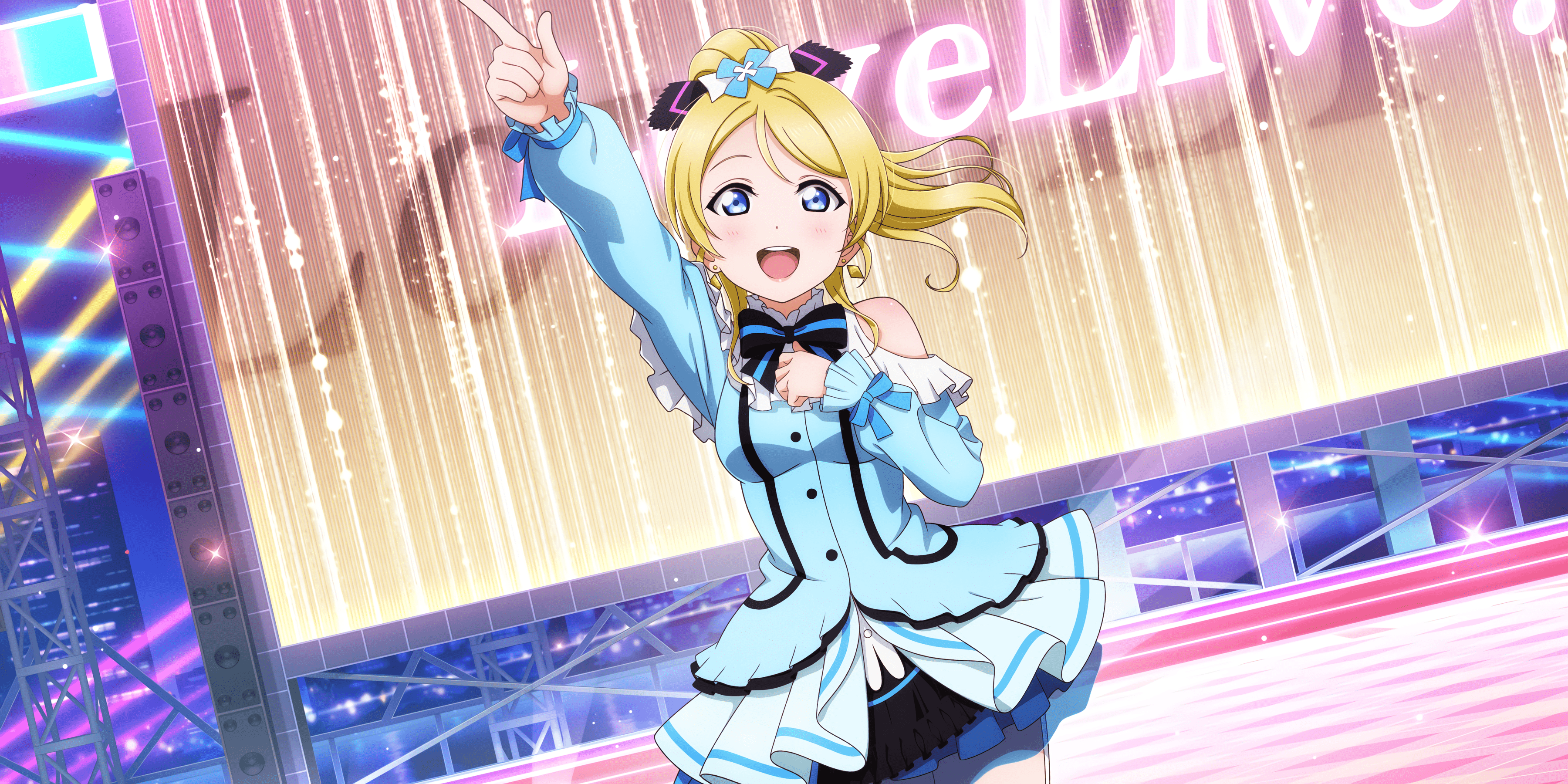 3600x1800 Free Download Eli Ayase wallpaper full HD (1080p)