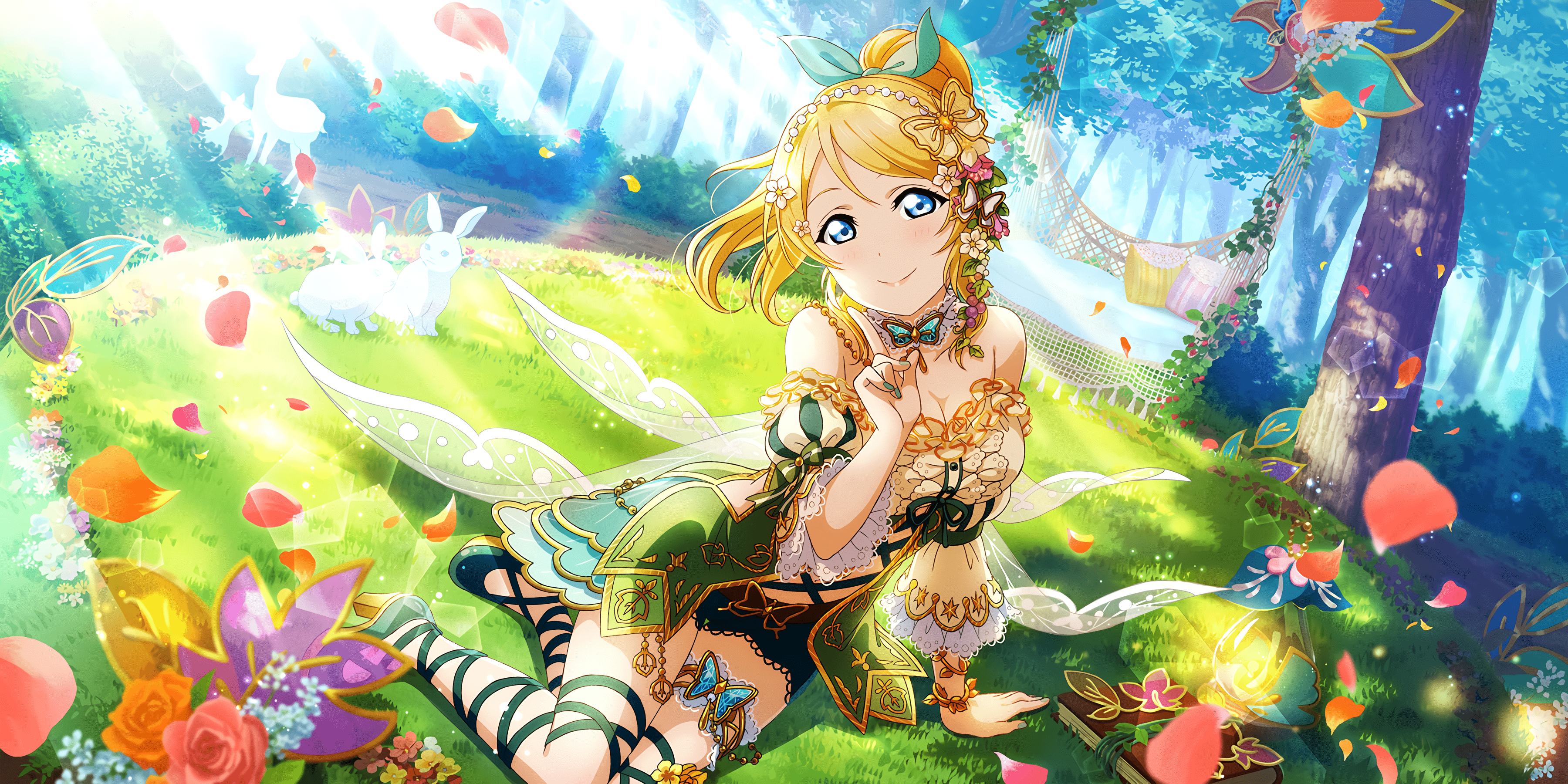 3600x1800 Love Live!, Ayase Elix1800 Wallpaper