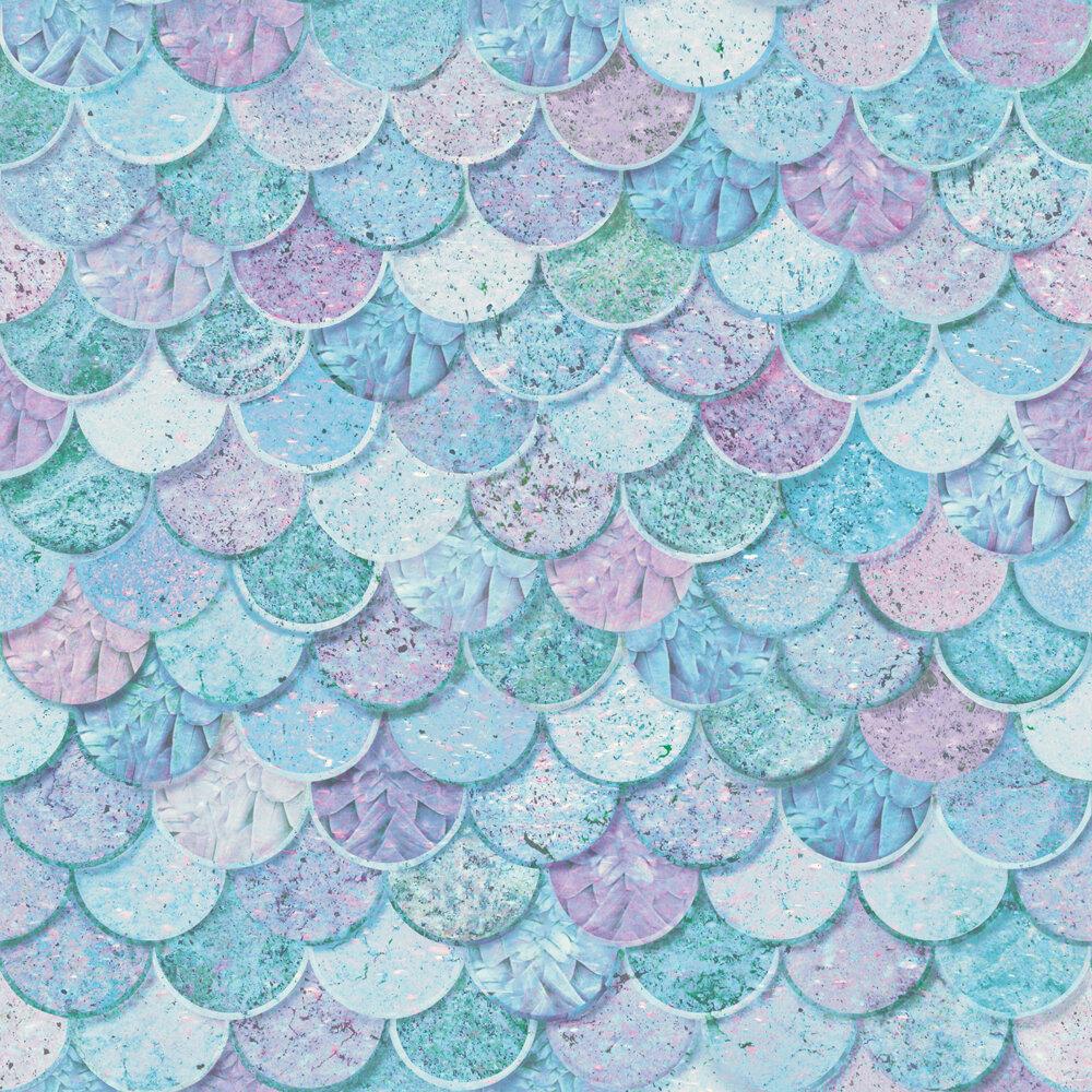 1000x1000 Harriet Bee Nicki Mermazing Scale 33 L x 20.5 W Wallpaper Panel & Reviews