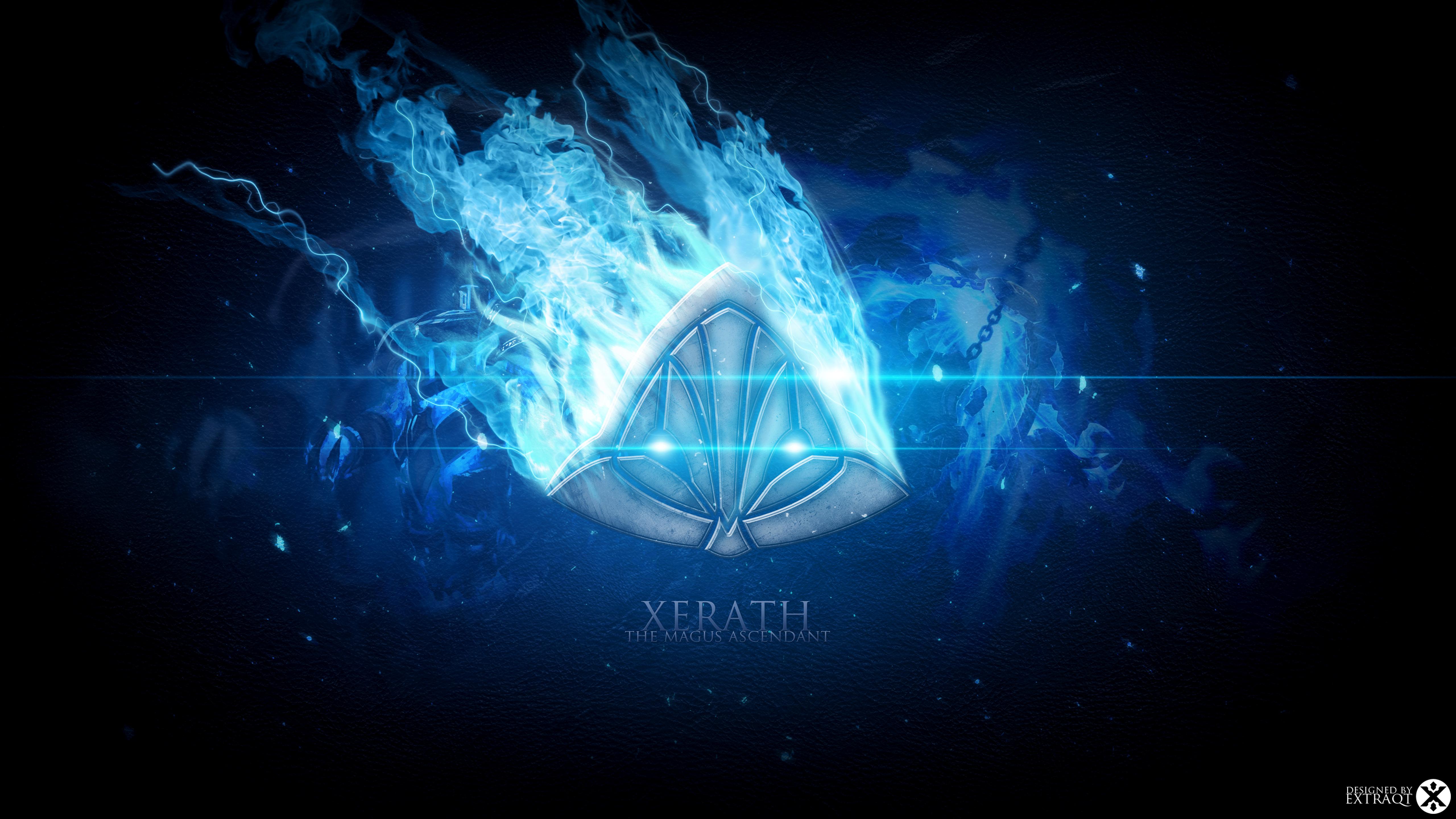 5120x2880 Xerath (League Of Legends) HD Wallpaper and Background