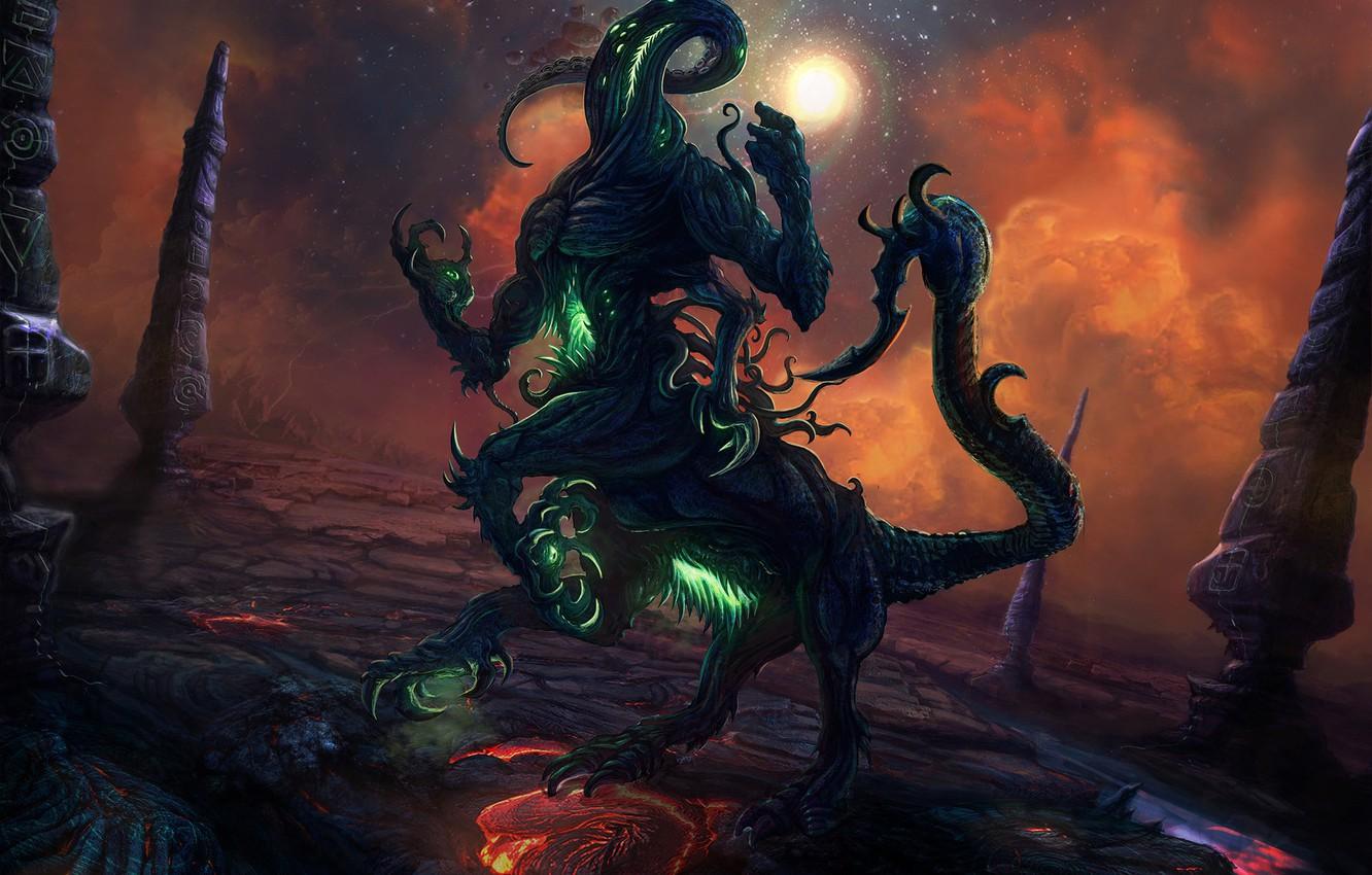 1332x850 Nyarlathotep Wallpaper